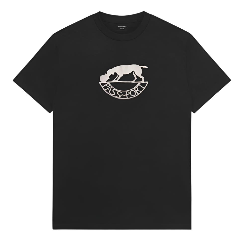 PASS~PORT SKATEBOARDS FRETWORKS KNIT POLO BLACK