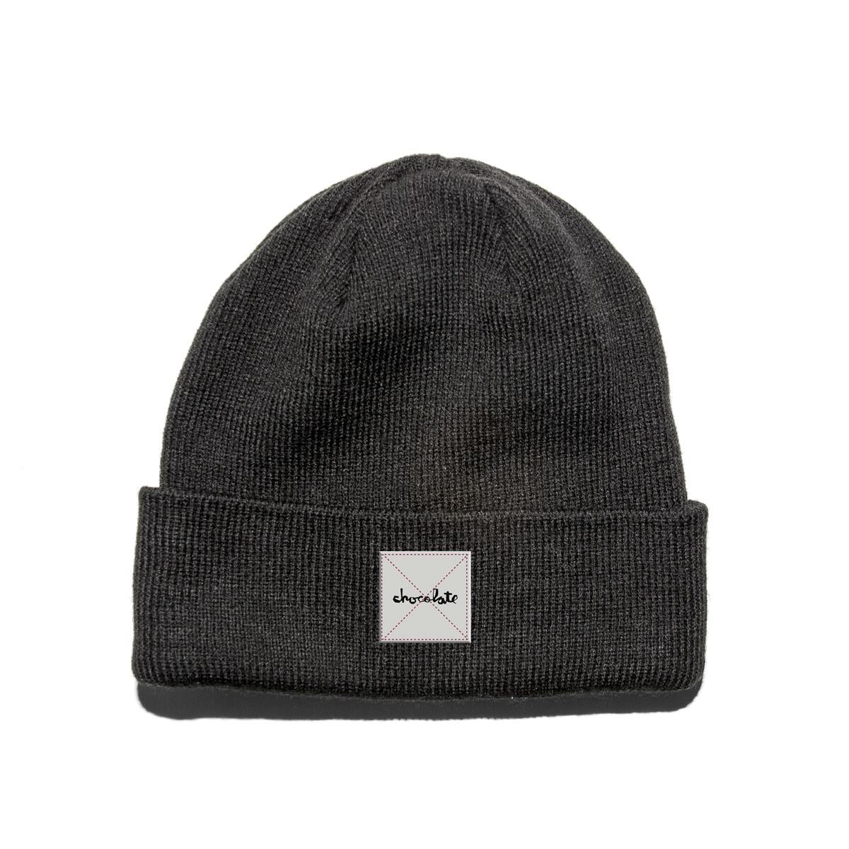 CHOCOLATE SKATEBOARDS REFLECTIVE WORK BEANIE BLACK