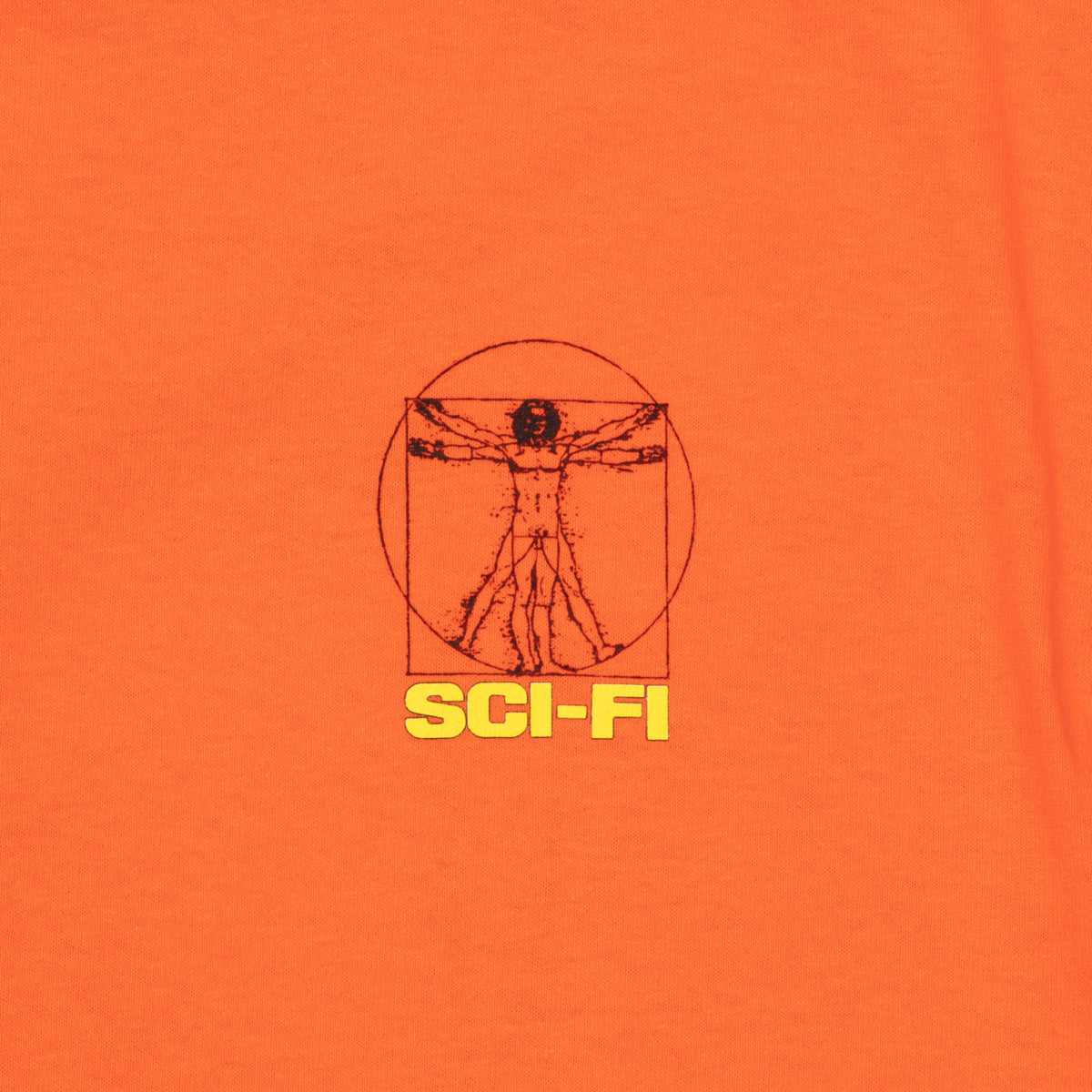 SCI-FI FANTASY CHAIN OF BEING 2 TEE ORANGE