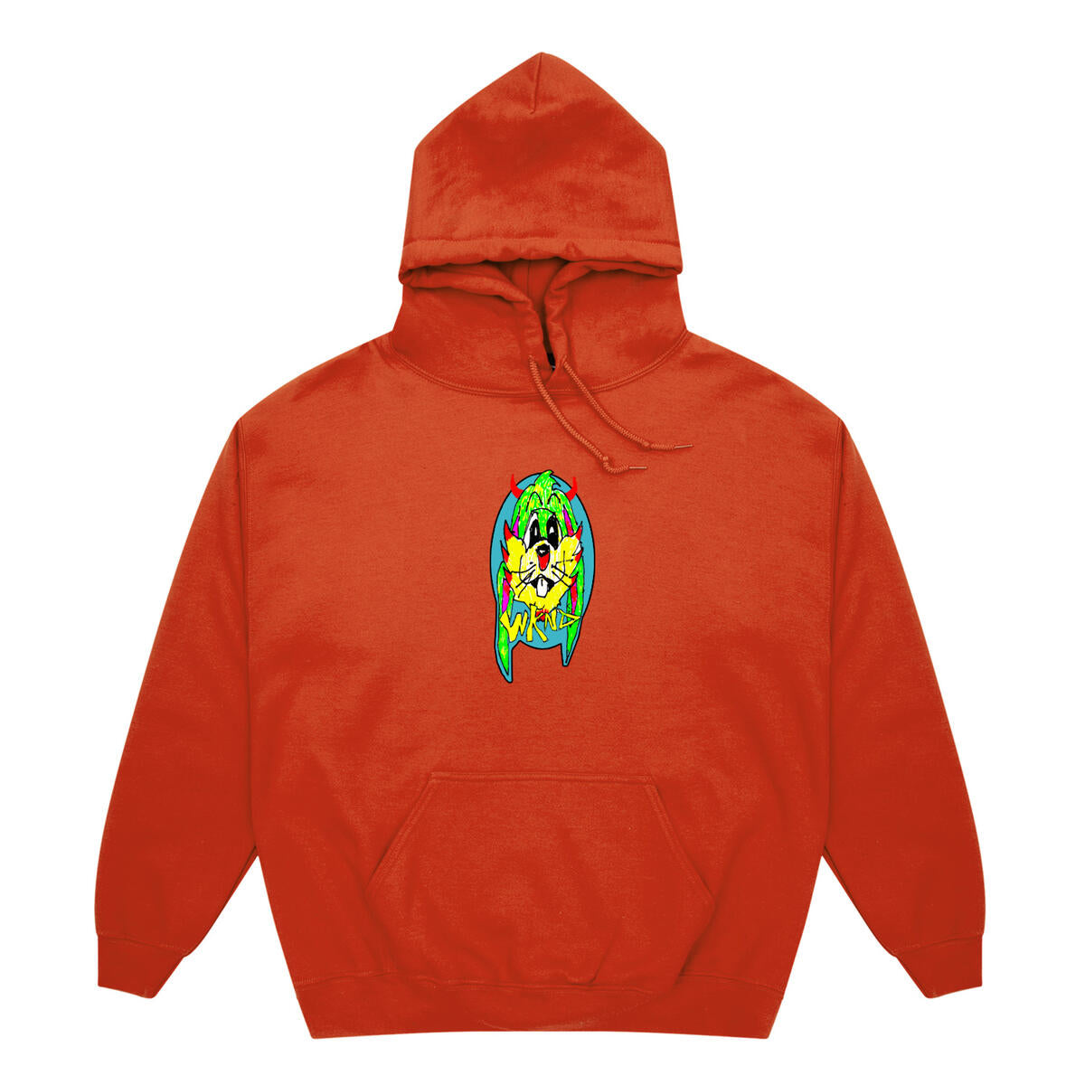 WKND SKATEBOARDS THOMPER HOODIE ORANGE