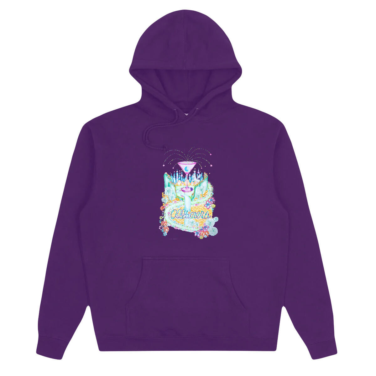 ALLTIMERS DREAMLAND HOODIE PURPLE