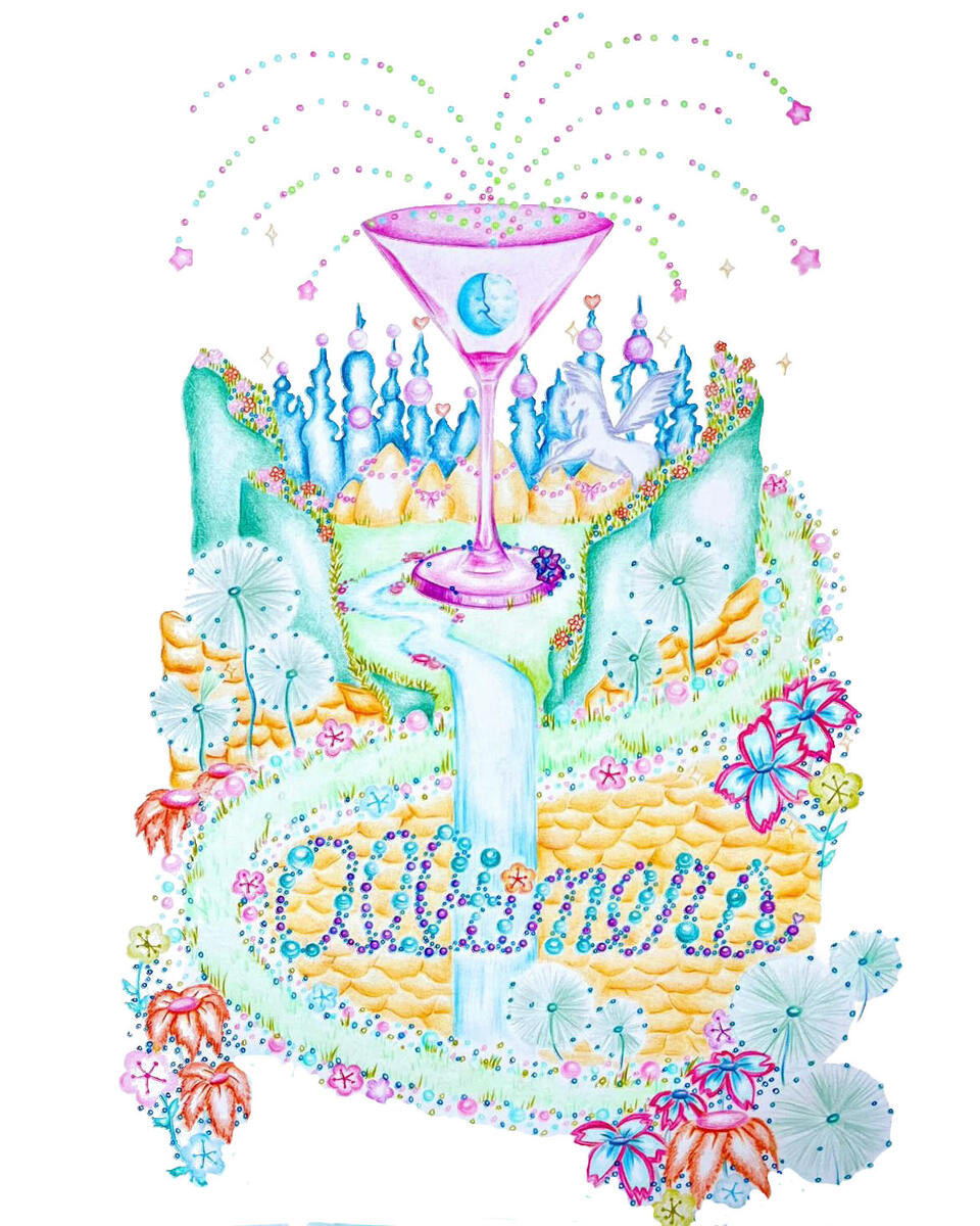 ALLTIMERS DREAMLAND HOODIE PURPLE