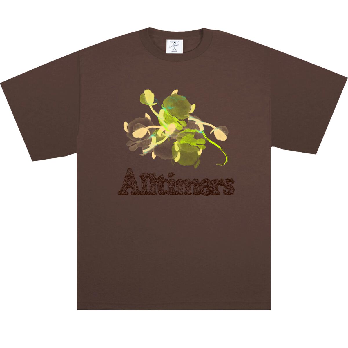 ALLTIMERS SCRAMBLE TEE BROWN