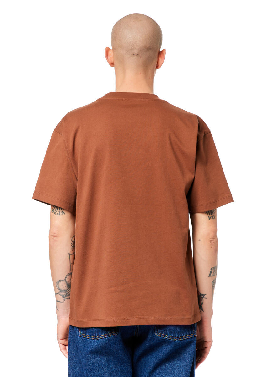 RASSVET / PACCBET ON FIRE TEE BROWN