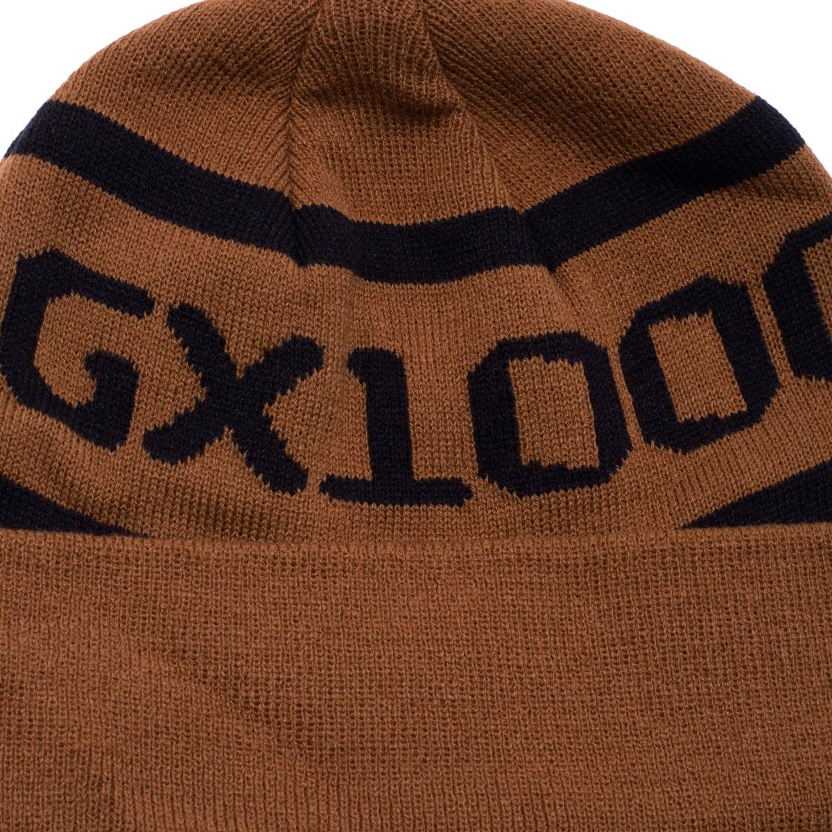 GX1000 OG LOGO BEANIE BROWN
