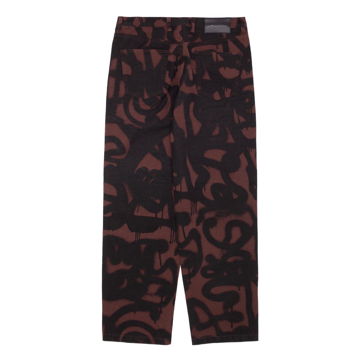 GX1000 BAGGY PANT SPRAYED BROWN