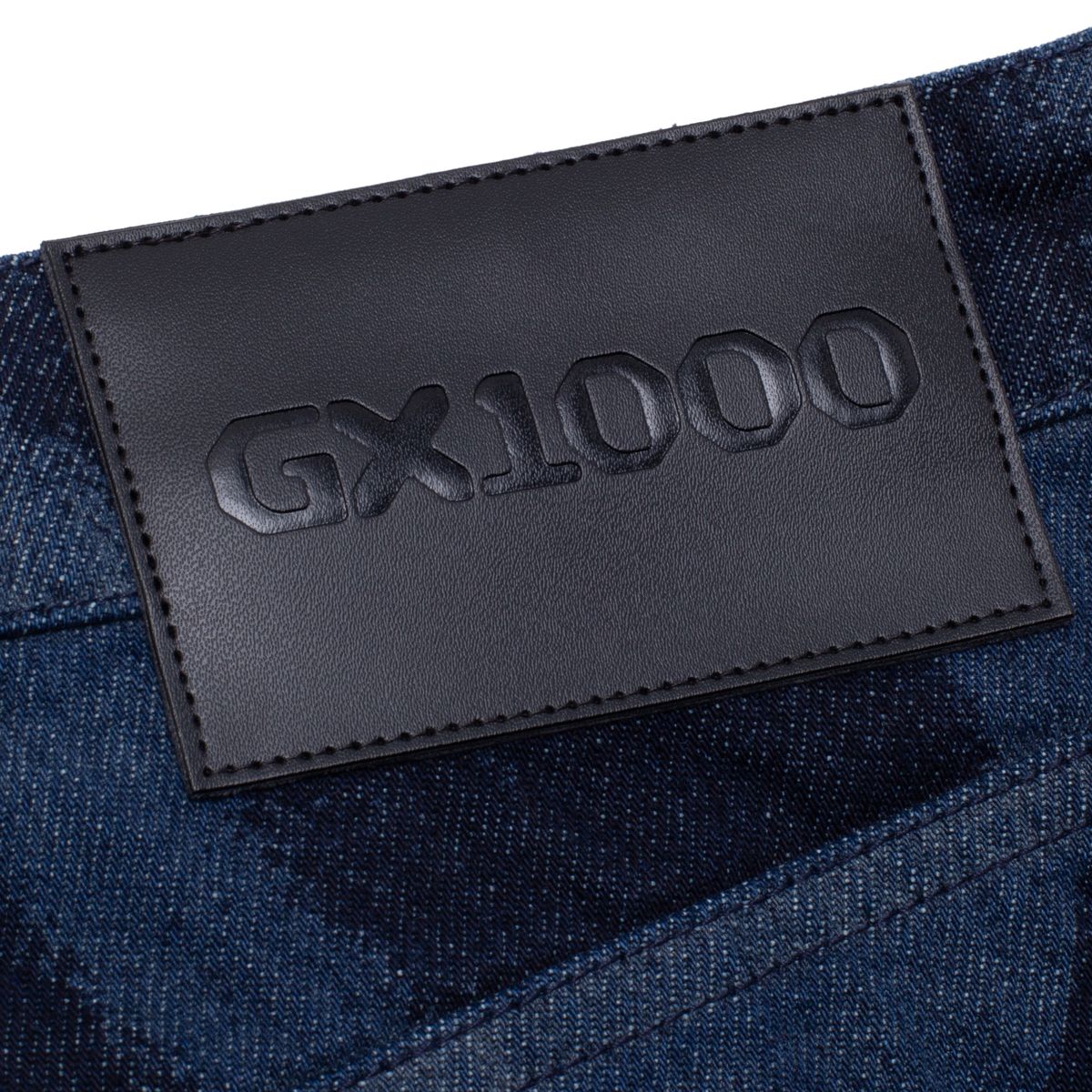 GX1000 BAGGY PANT SPRAYED BLUE DENIM