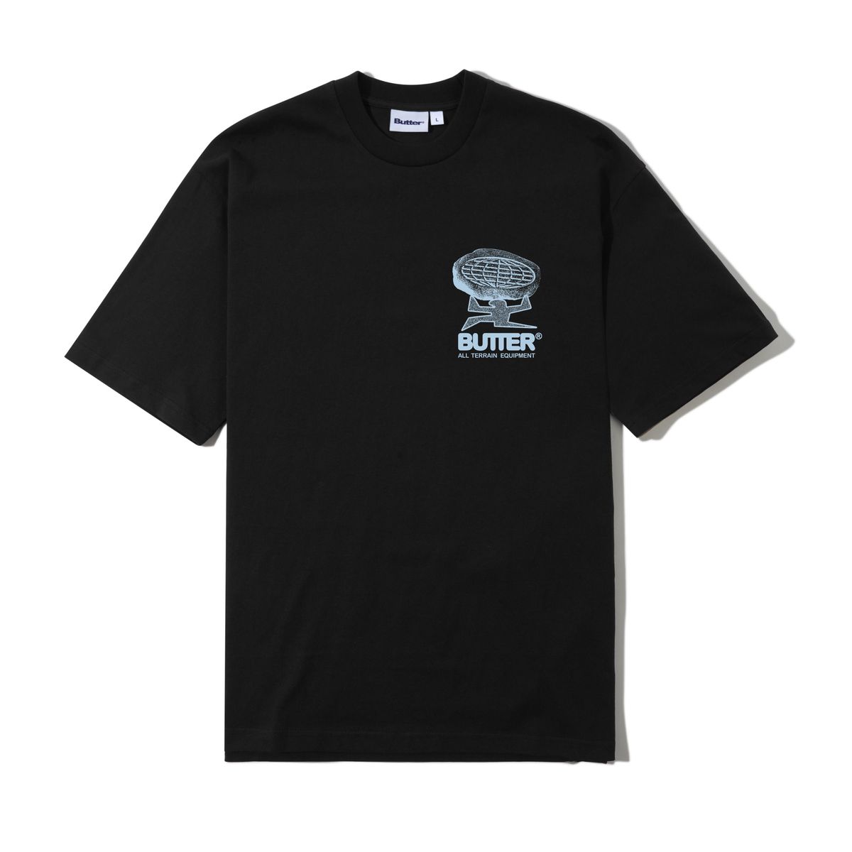 BUTTERGOODS TERRAIN TEE BLACK