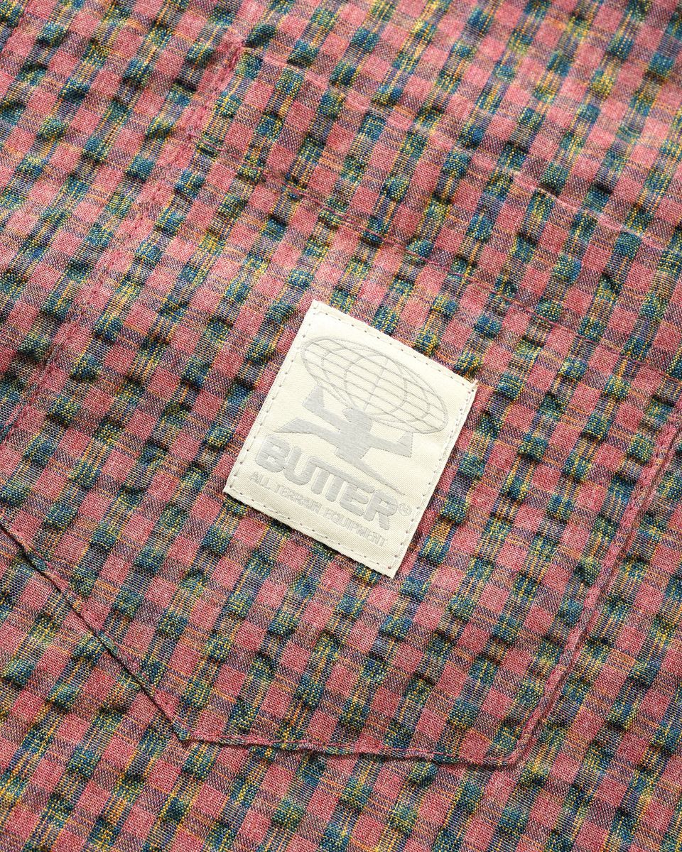 BUTTERGOODS EQUIPTMENT SHIRT PINK