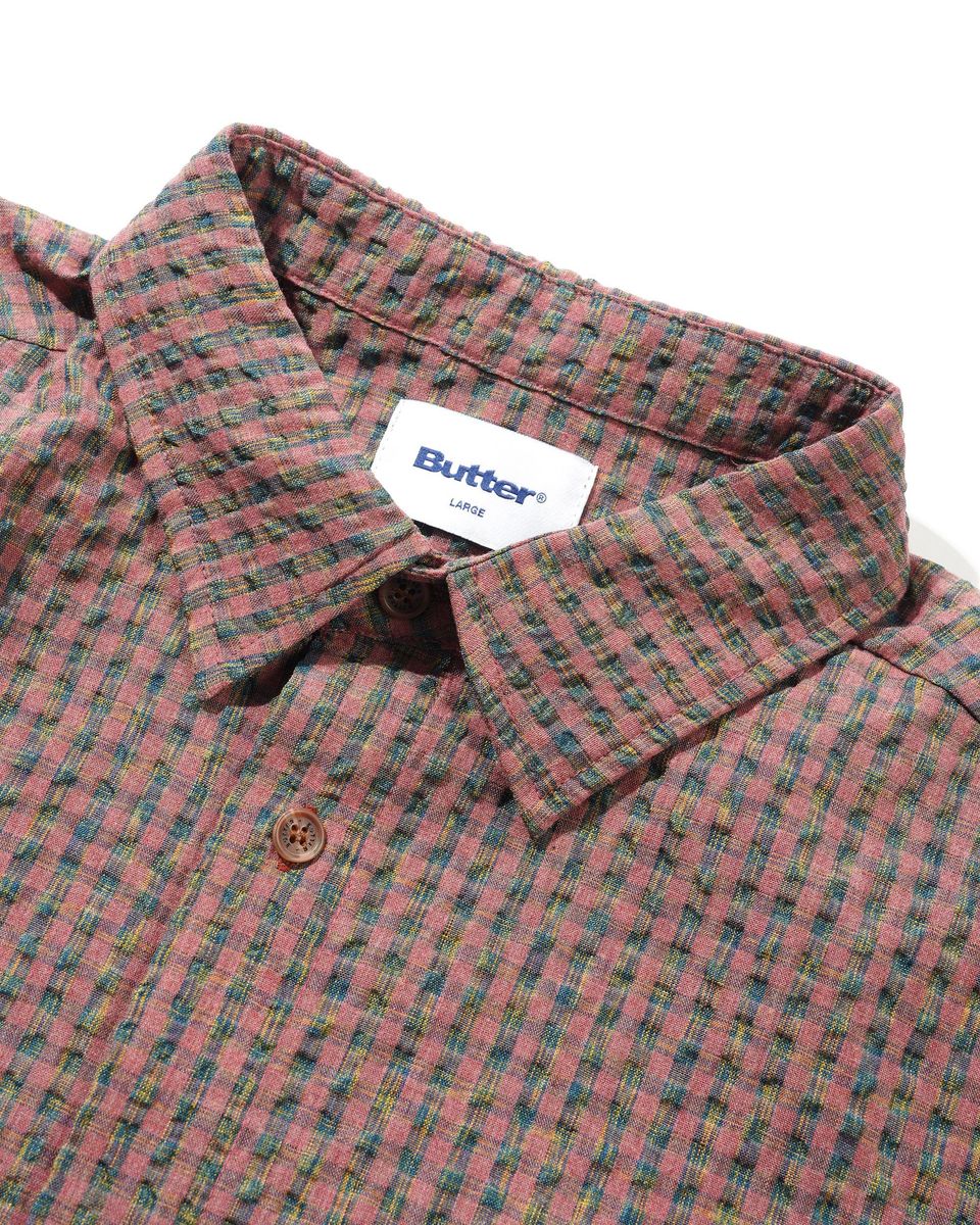 BUTTERGOODS EQUIPTMENT SHIRT PINK