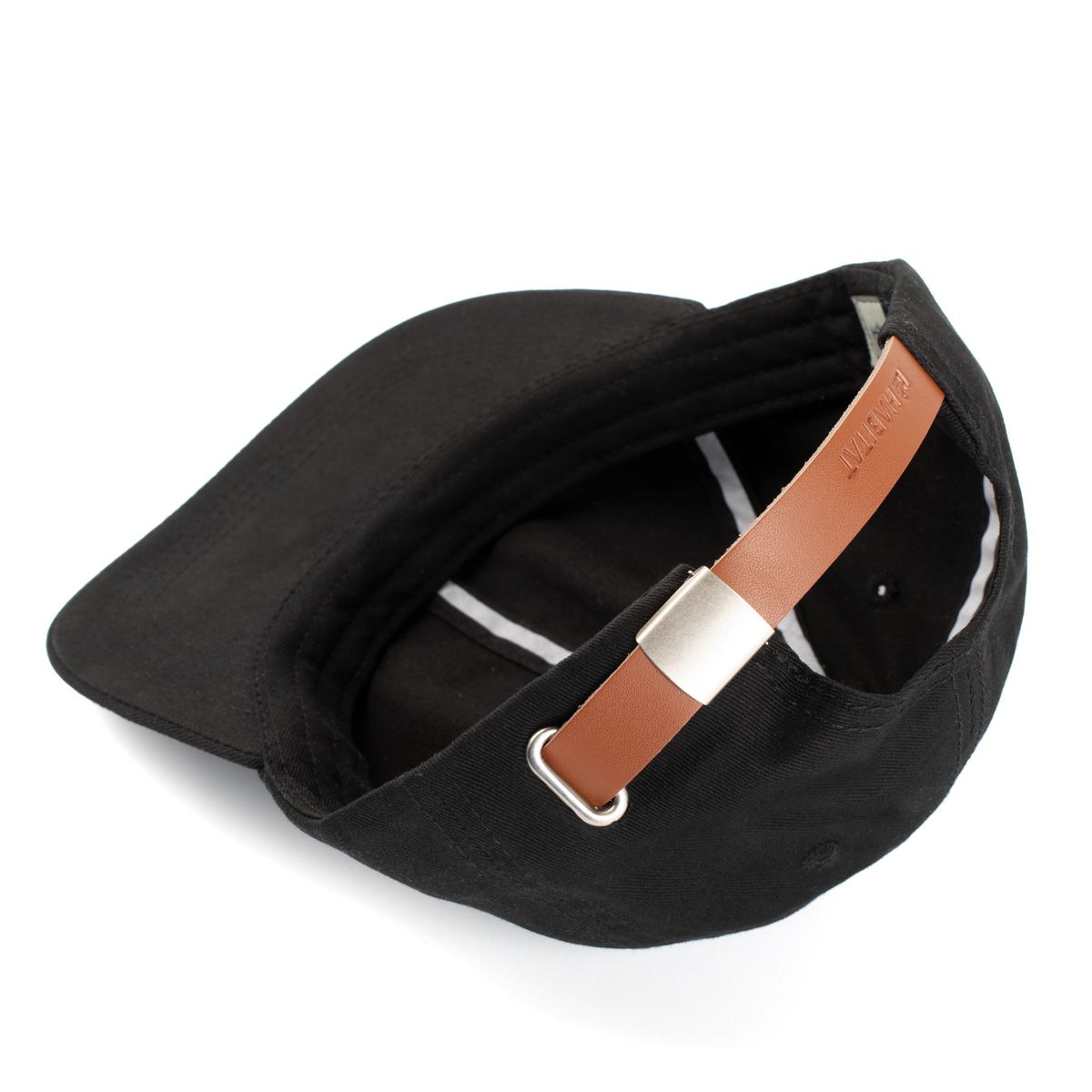 HABITAT SKATEBOARDS MONOGRAM HAT BLACK