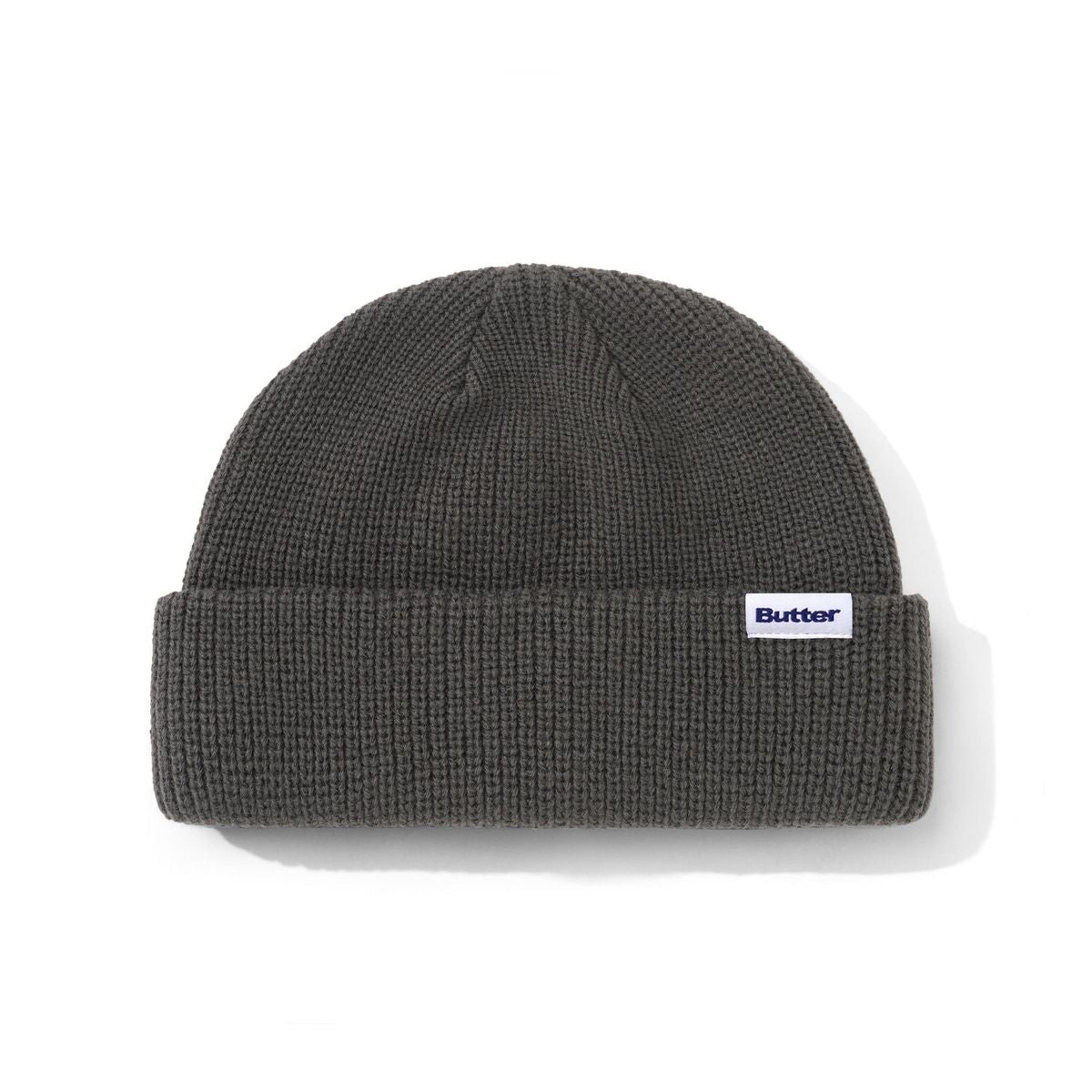 BUTTERGOODS WHARFIE BEANIE CHARCOAL
