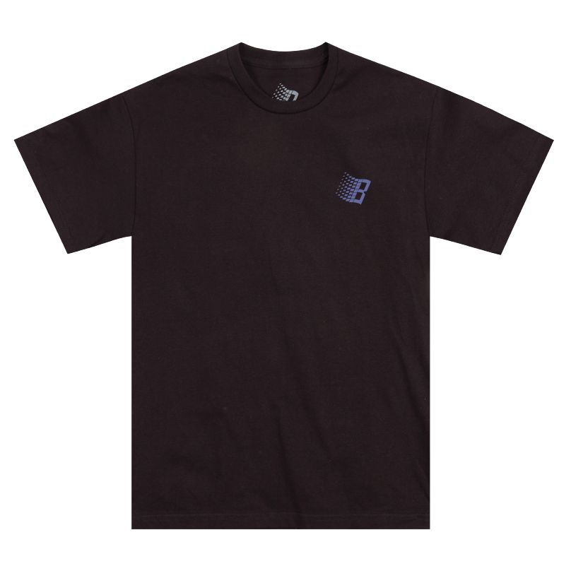BRONZE 56K ROLLER LOGO TEE BLACK