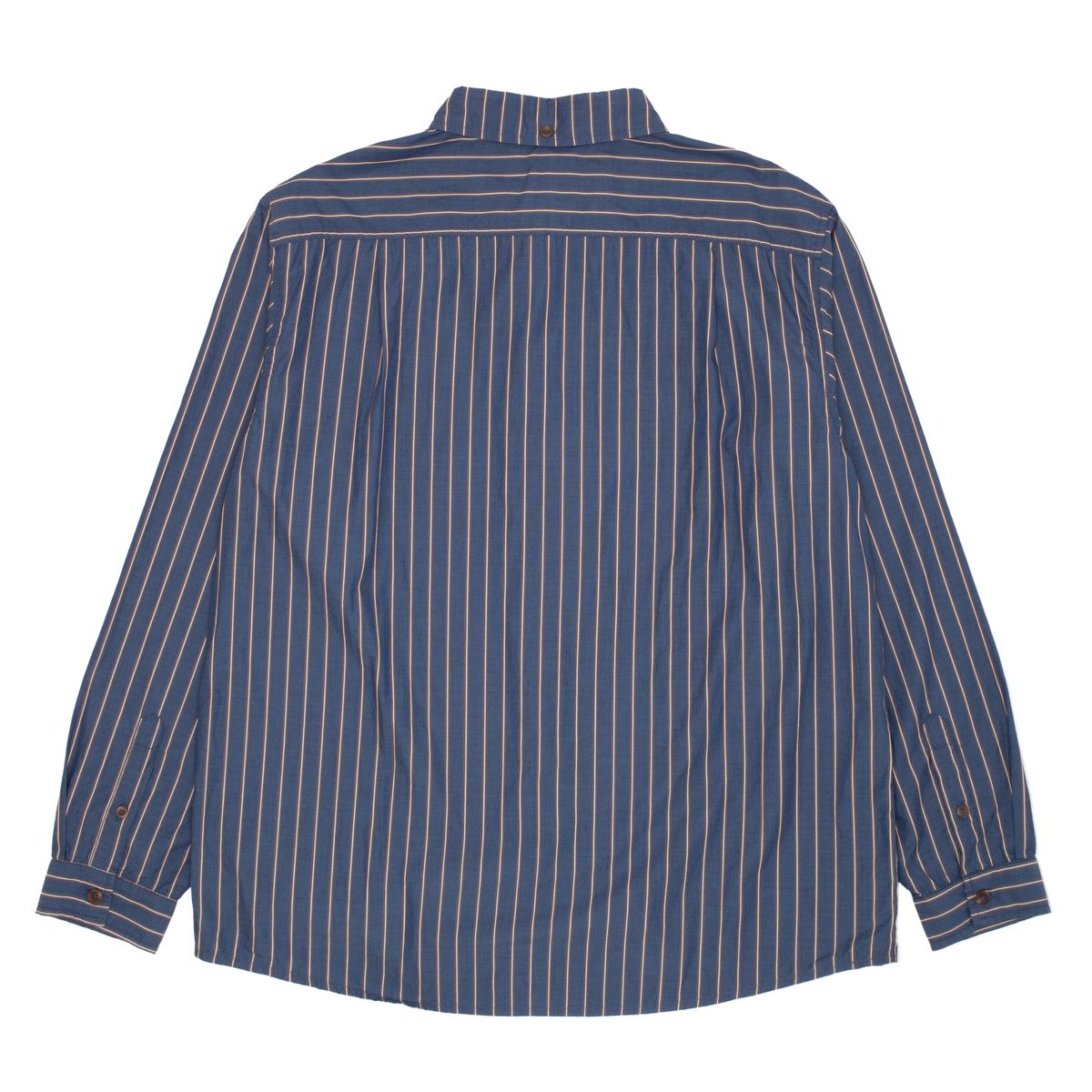 GX1000 LONG SLEEVE BUTTON DOWN NAVY STRIPED