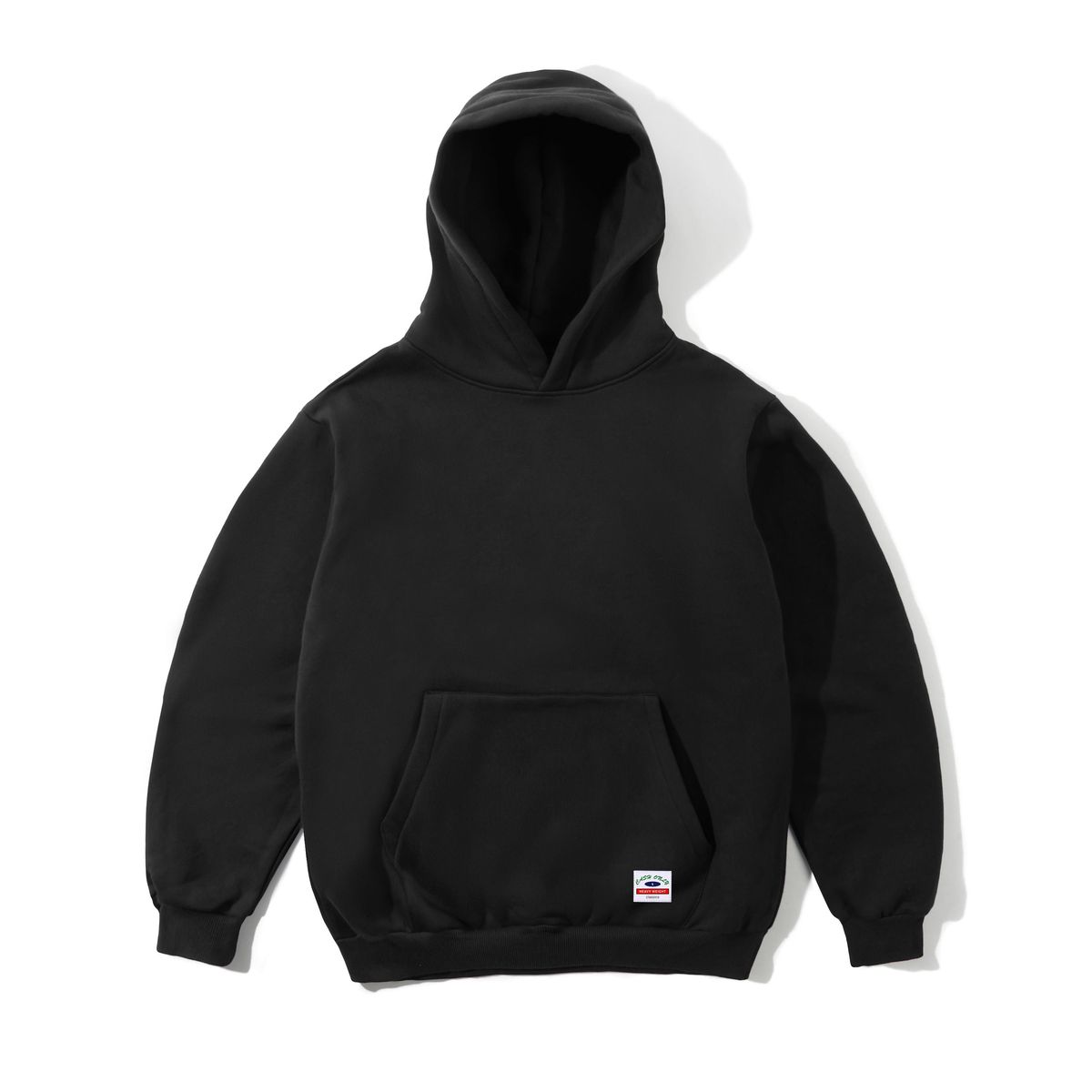 CASH ONLY DIST HEAVY WEIGHT BASIC PULLOVER HOODIE BLACK