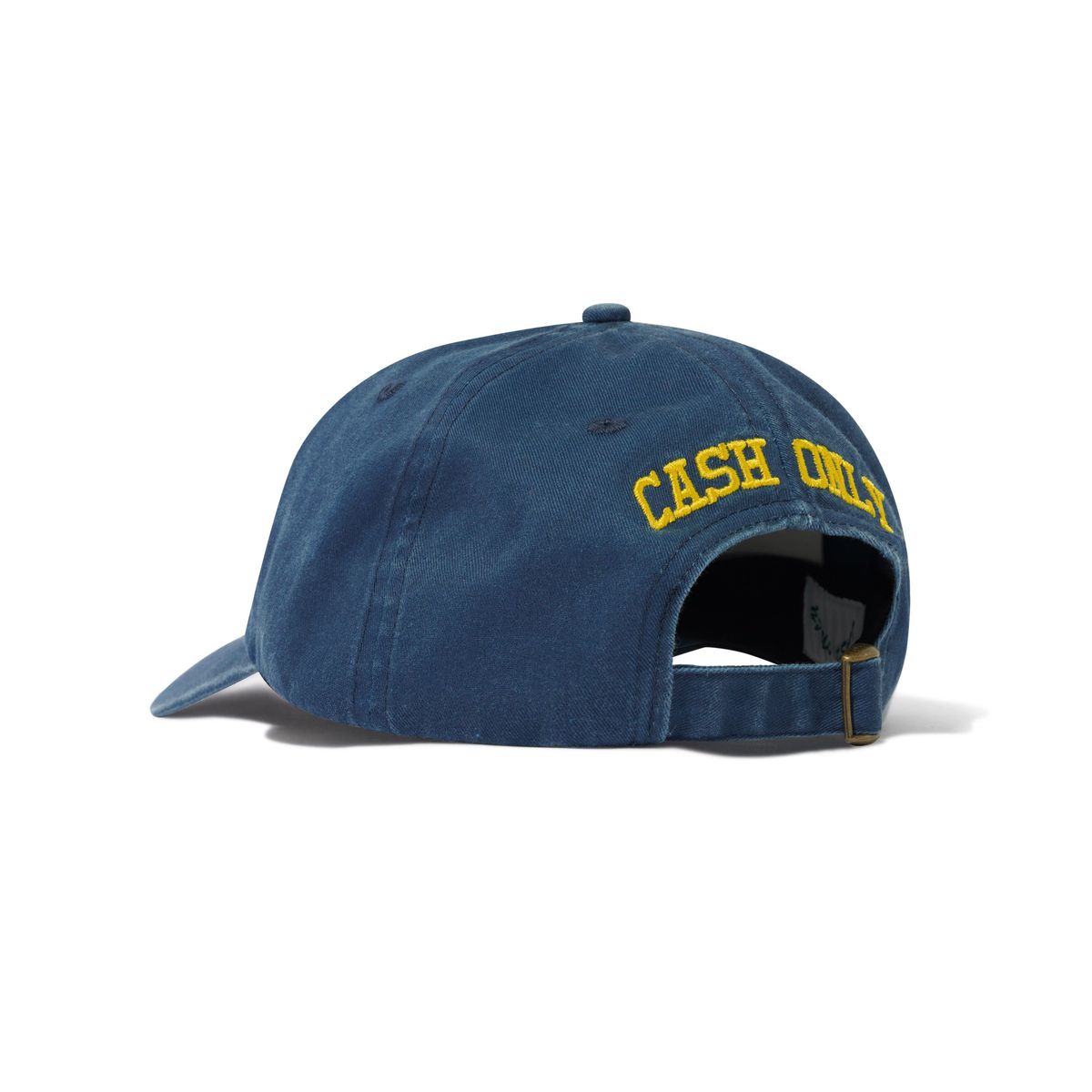 CASH ONLY DIST CAMPUS 6 PANEL CAP WASHED NAVY