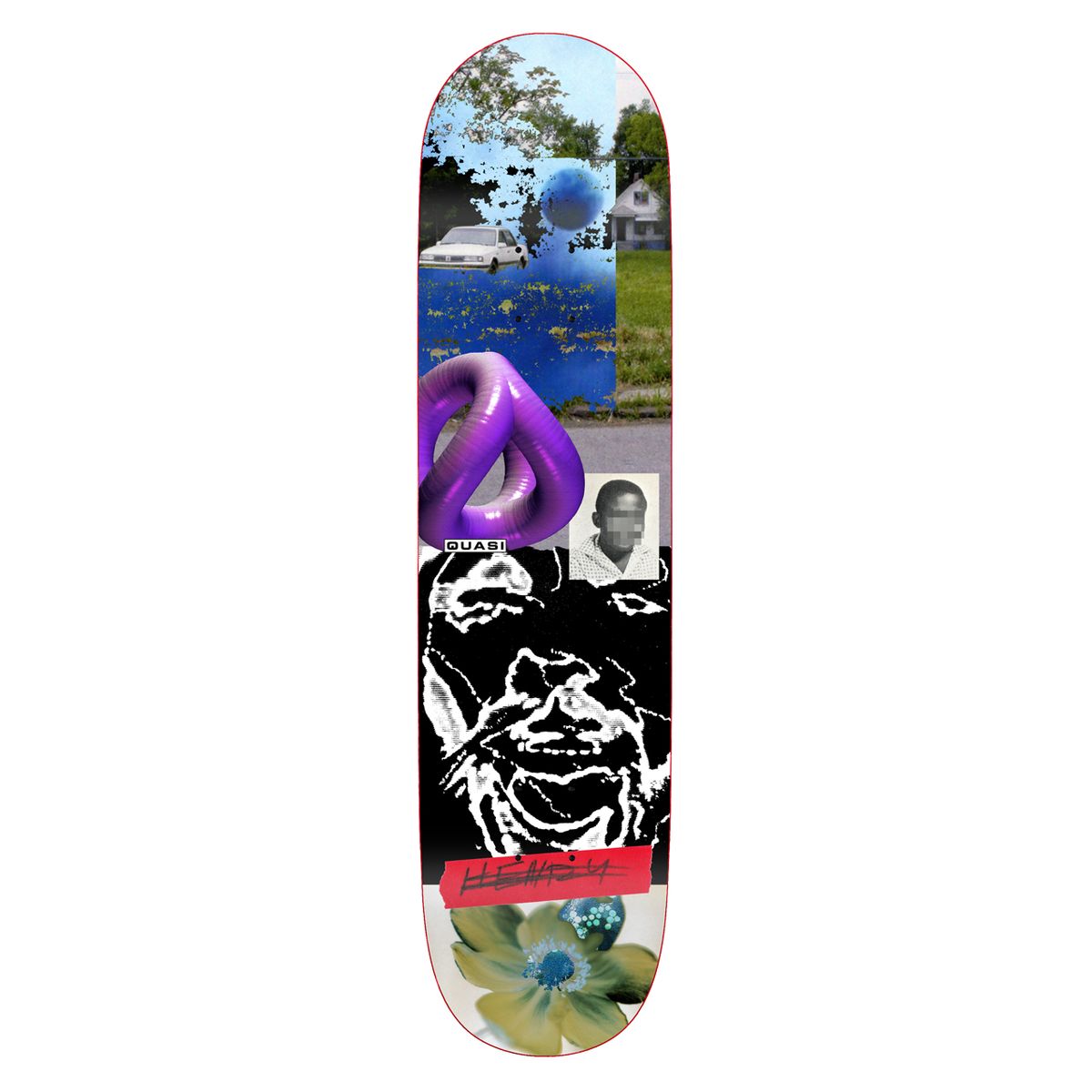 QUASI SKATEBOARDS HENRY DETROIT DECK 8.5