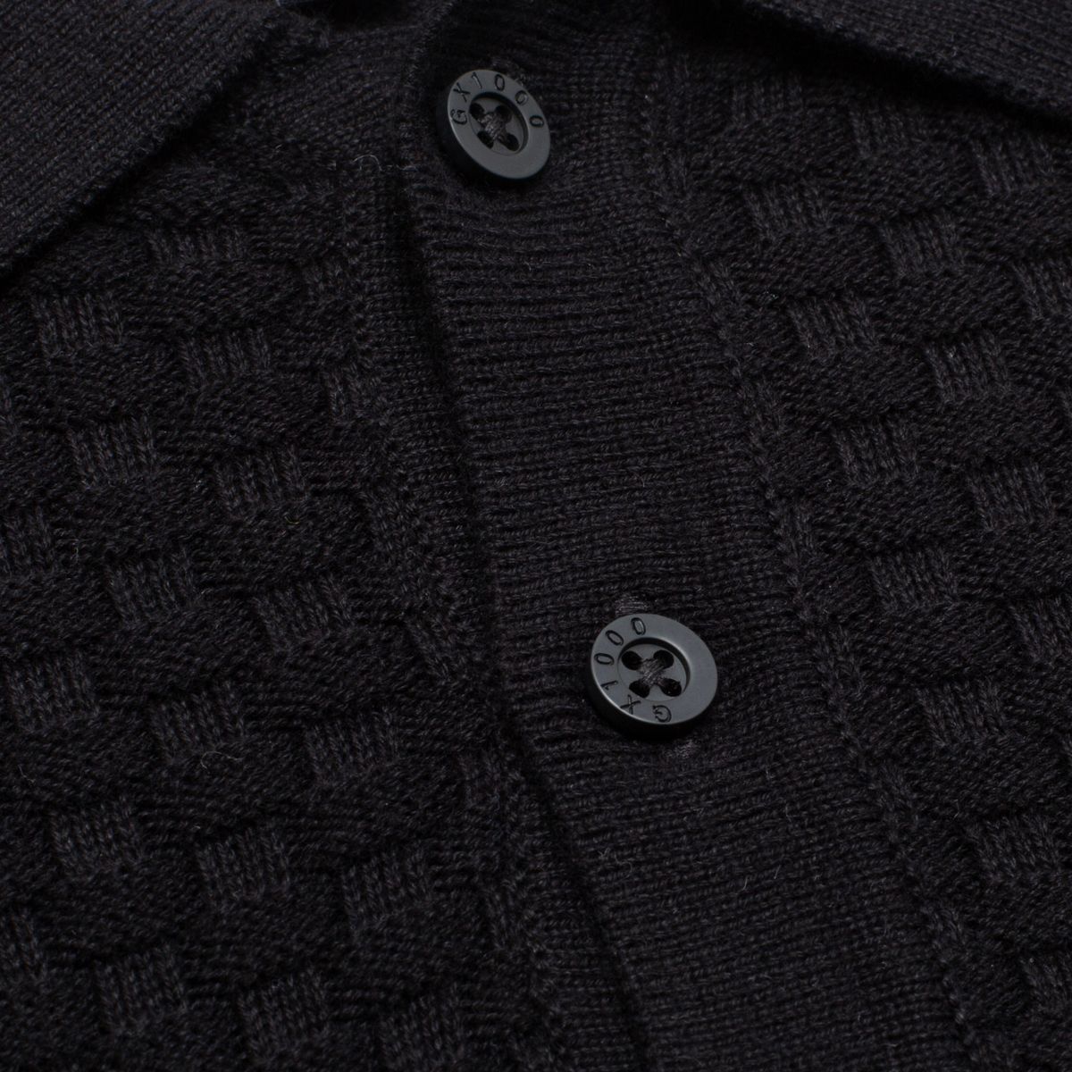 GX1000 POLO KNIT SHIRT BLACK