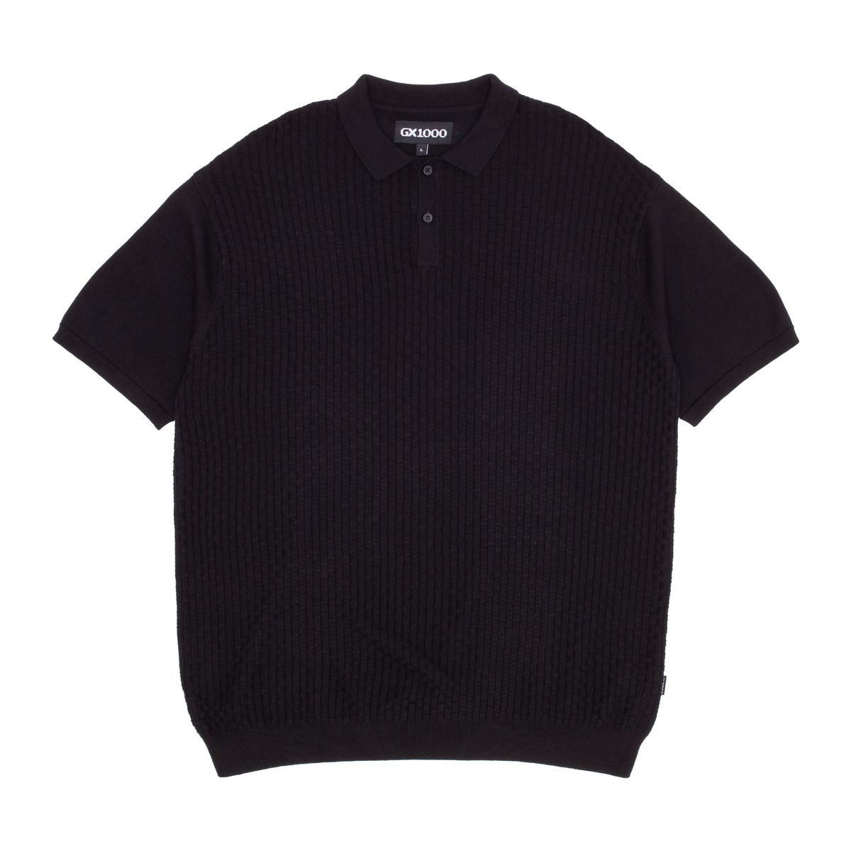 GX1000 POLO KNIT SHIRT BLACK