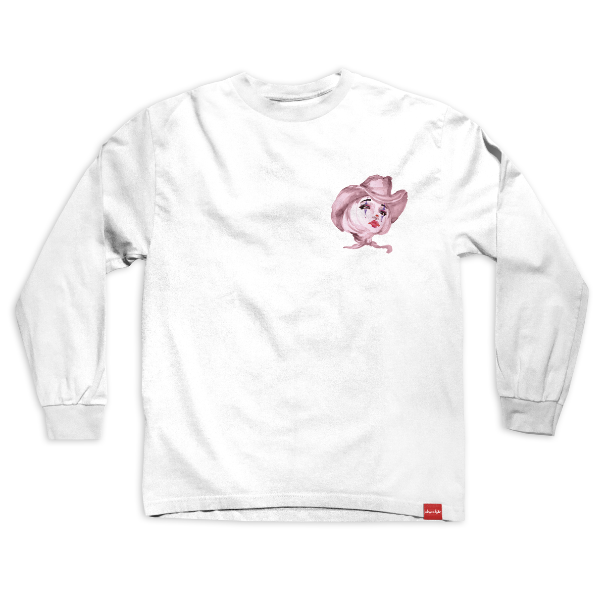 CHOCOLATE SKATEBOARDS DREAM RODEO LONGSLEEVE TEE WHITE
