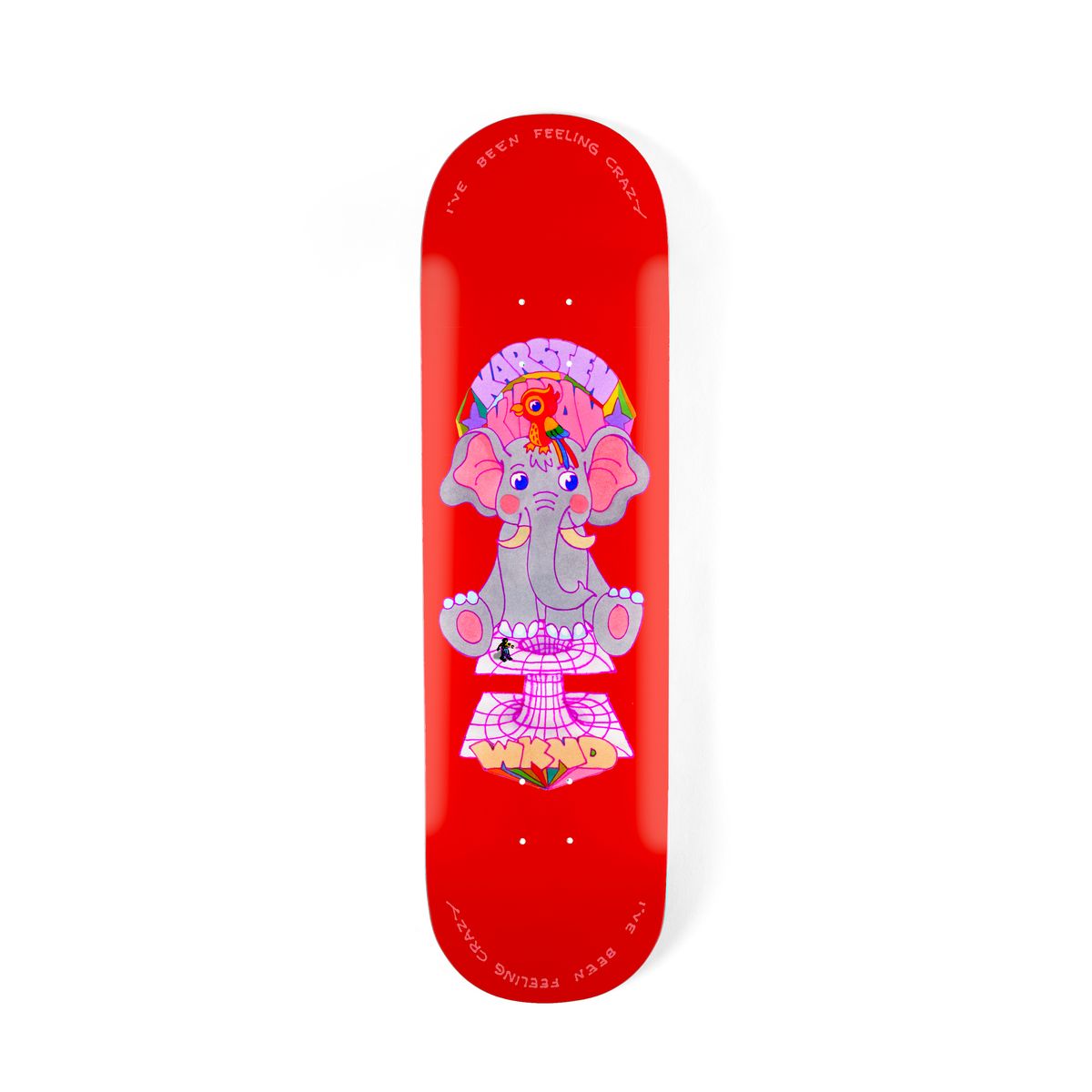 WKND SKATEBOARDS KARSTEN KLEPPAN SHORTCUT DECK 8.5