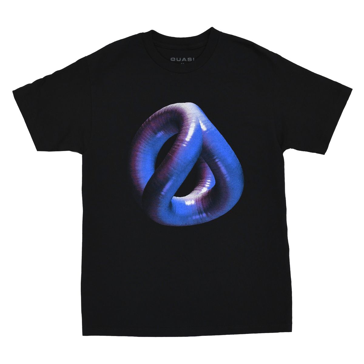 QUASI SKATEBOARDS WORMTRAP TEE BLACK