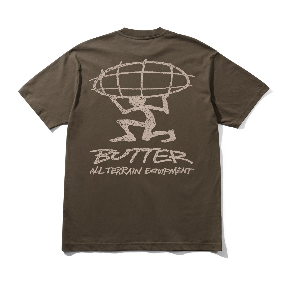BUTTERGOODS TERRAIN TEE BROWN