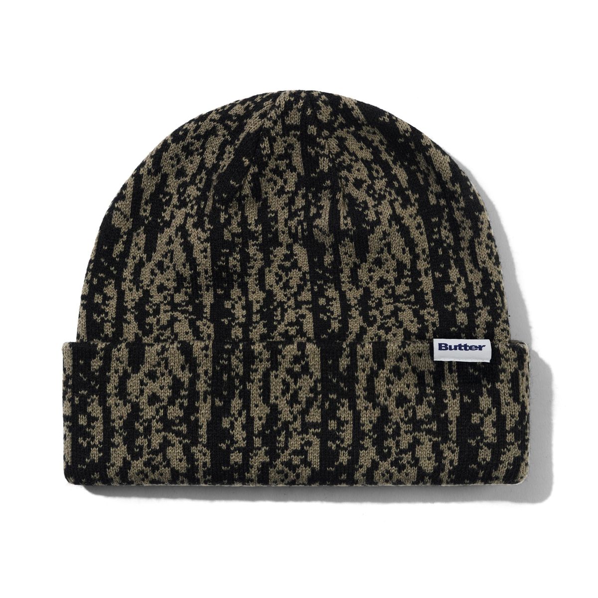 BUTTERGOODS LOWLAND CAMO BEANIE GREY