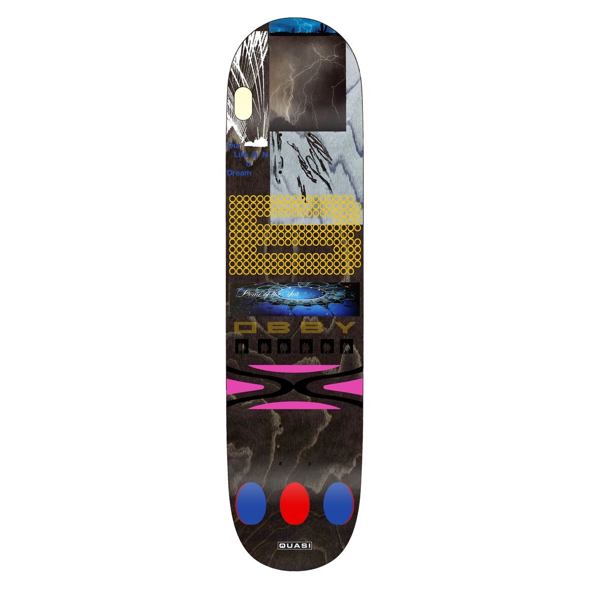 QUASI SKATEBOARDS DE KEYZER THUNDER DECK 8.625