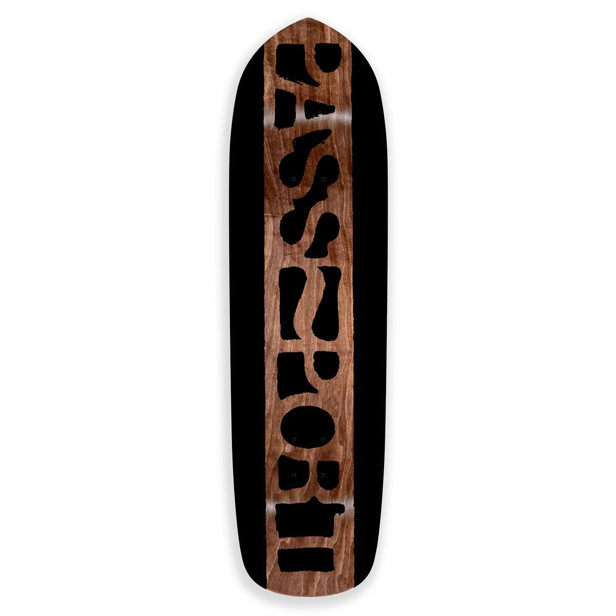 PASS~PORT SKATEBOARDS ROUGH NEG SHAPED DECK 8.25