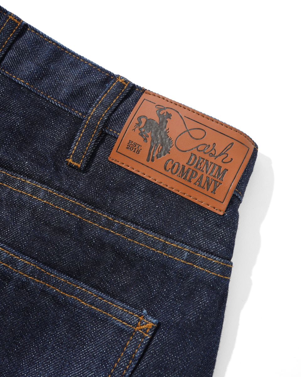 CASH ONLY DIST RODEO SELVEDGE DENIM JEANS INDIGO