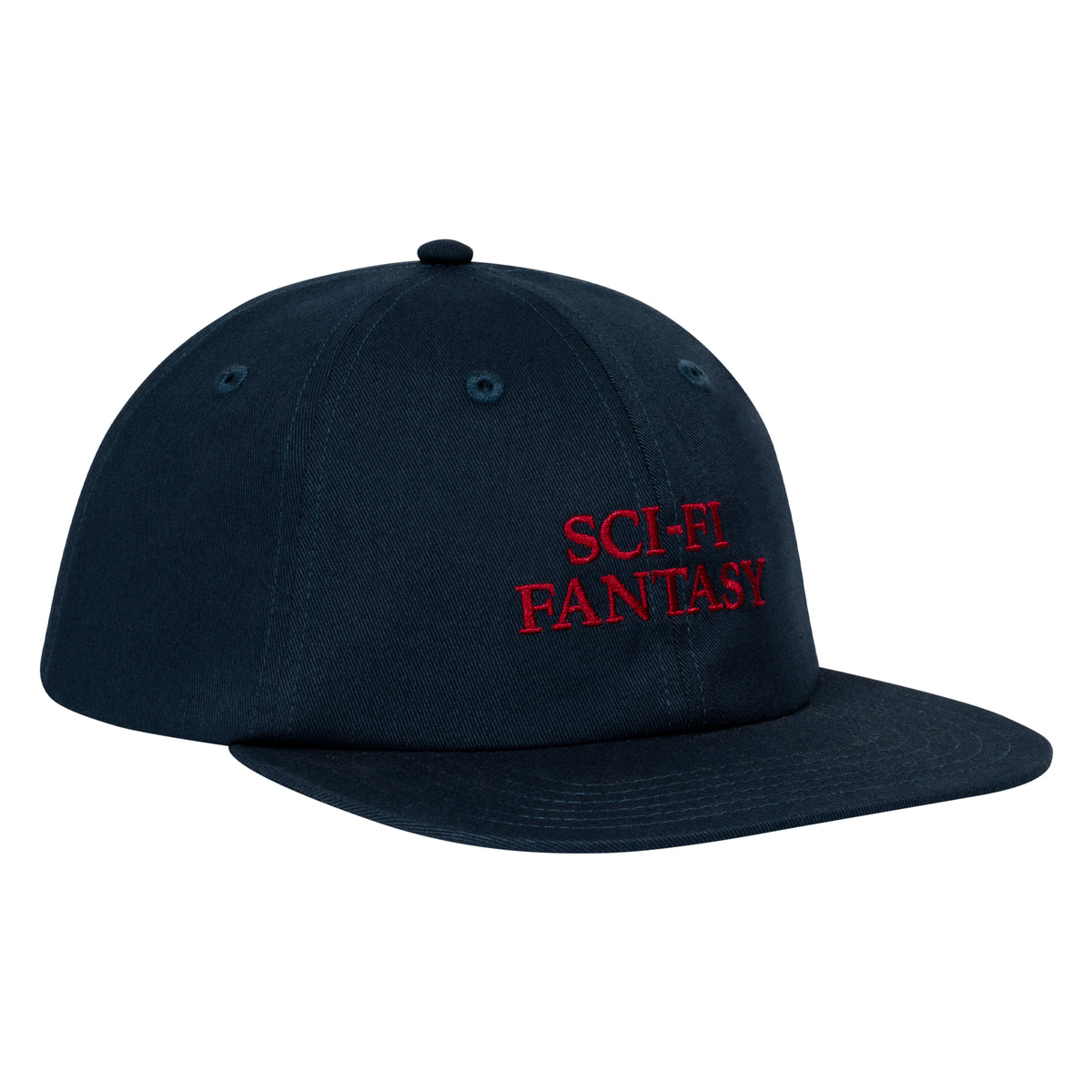 SCI-FI FANTASY HERRINGBONE LOGO CAP NAVY