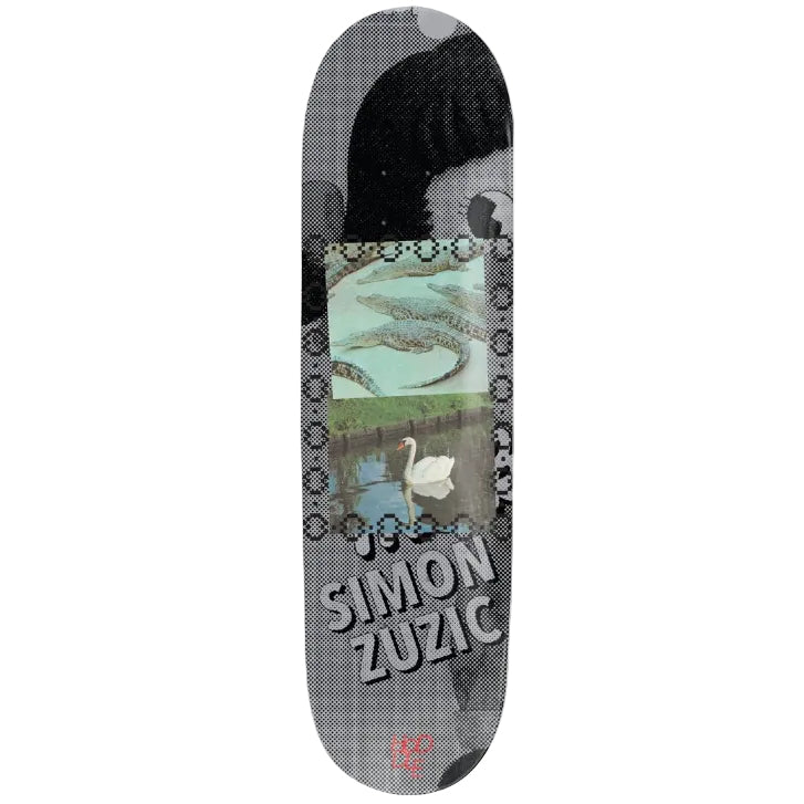 HODDLE SKATEBOARDS ZUZIC SWANS DECK