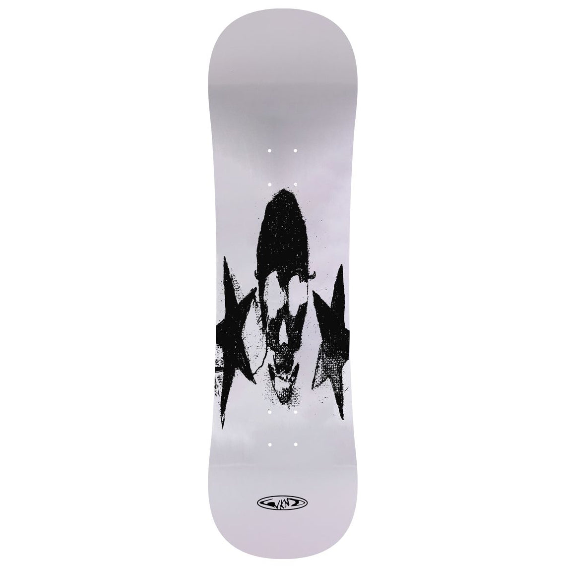 WKND SKATEBOARDS MUMBLER SUMMER SNOW SKATE SHAPED DECK 8.89