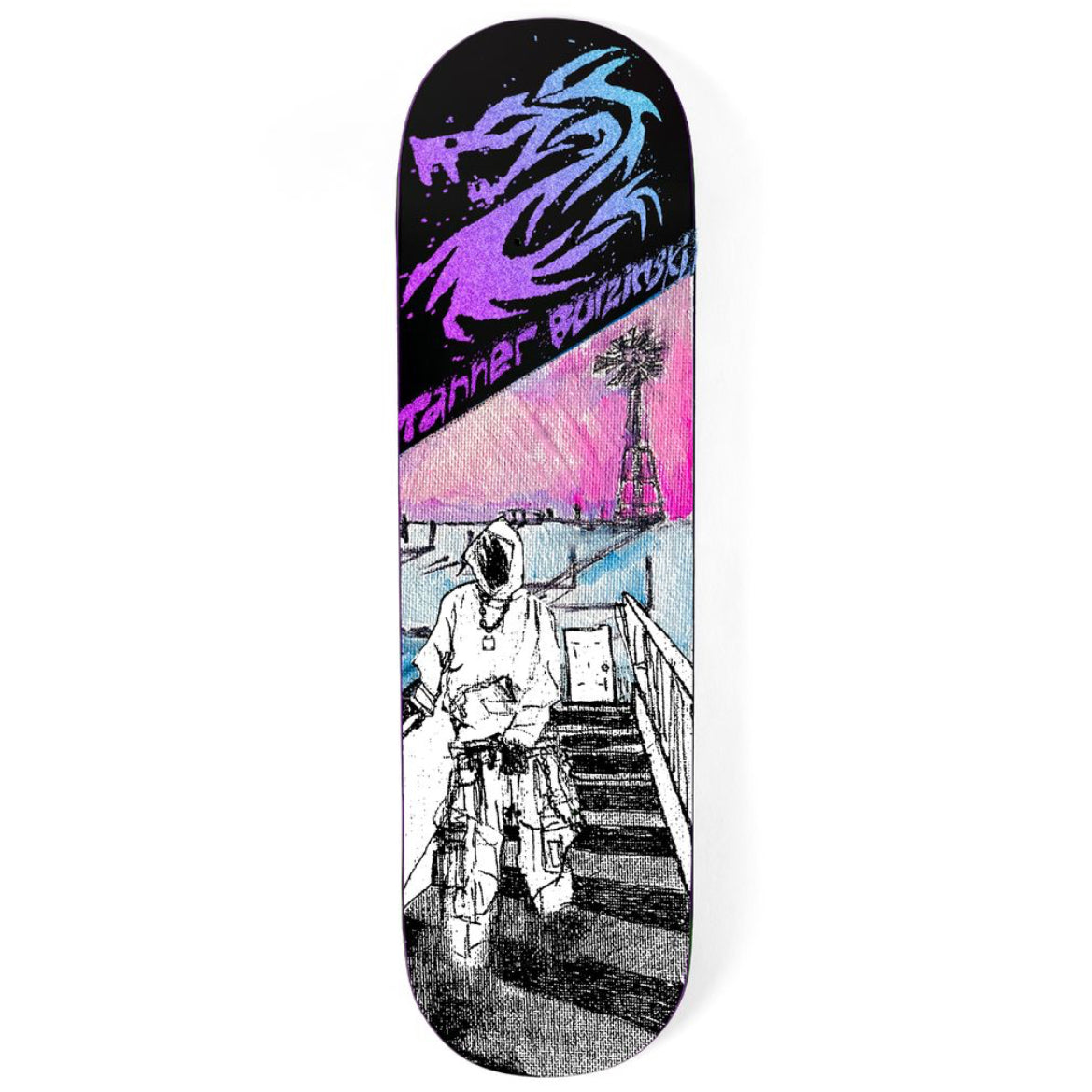 WKND SKATEBOARDS BURZINSKI ALIVE + WELL DECK 8.58