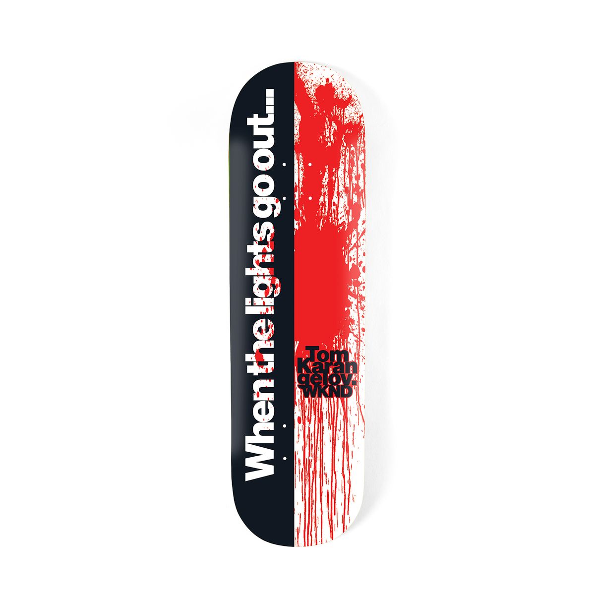 WKND TOM K LIGHTS OUT DECK