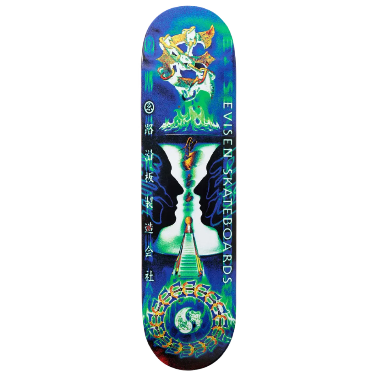 EVISEN SKATEBOARDS ZEN AKU VASE DECK