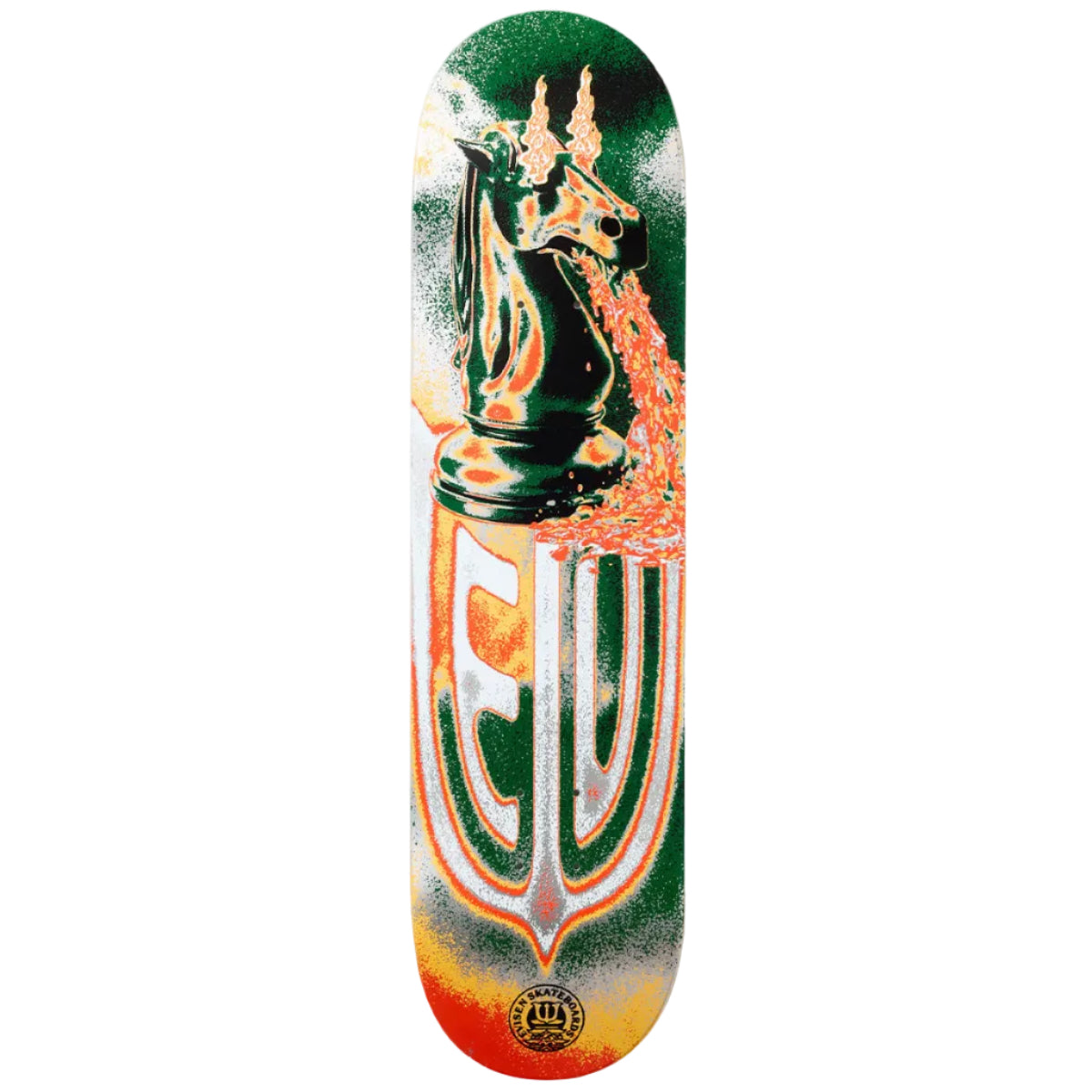 EVISEN SKATEBOARDS VOMIT HORSE DECK 8.5