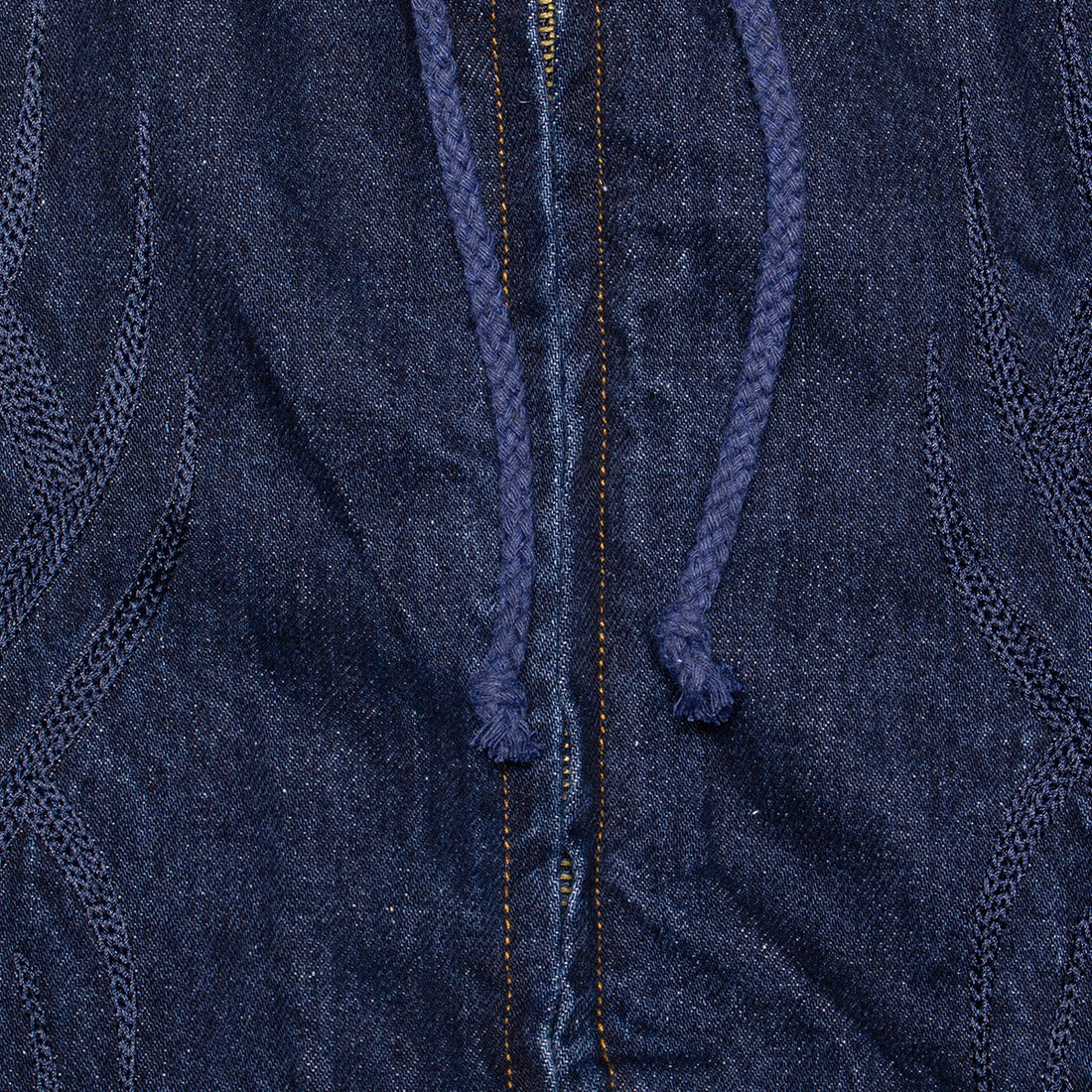 STINGWATER TRIBAL ZIP UP HOODIE TRUE BLUE