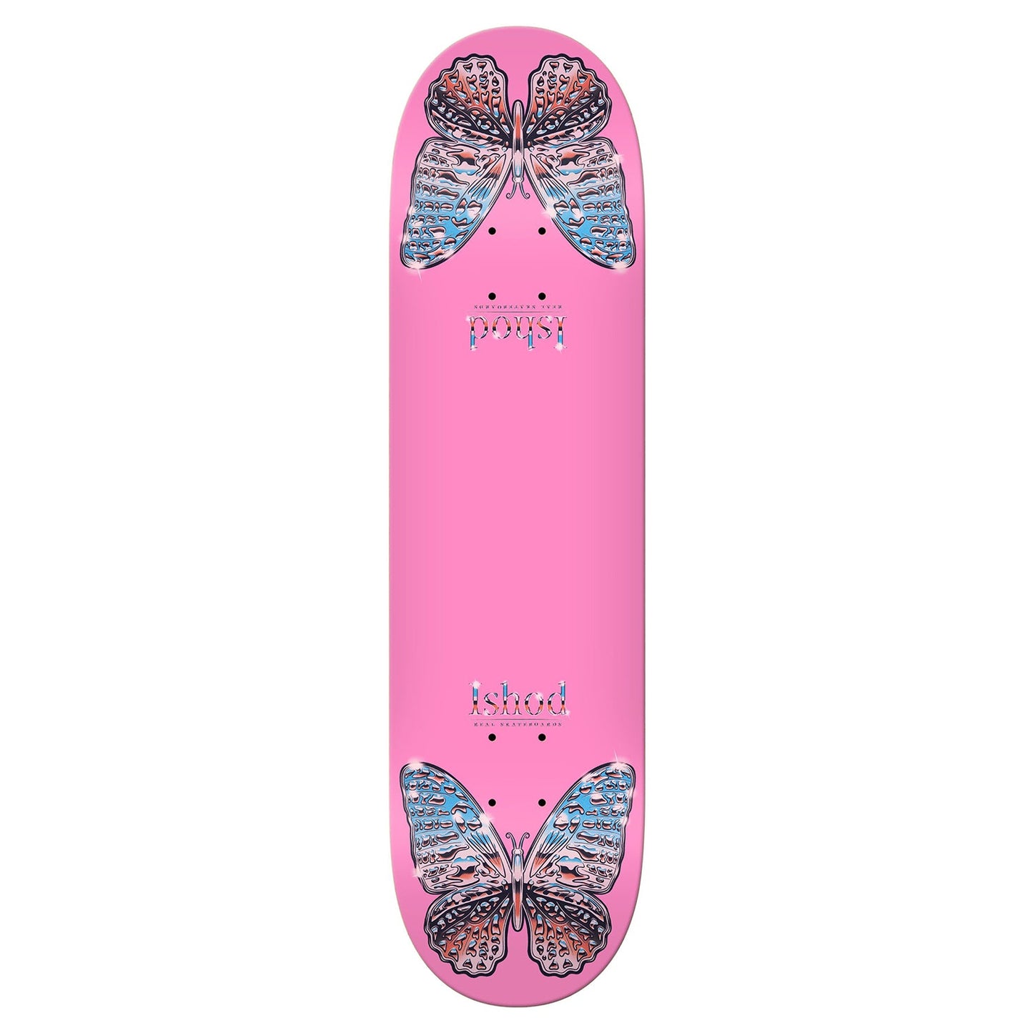 REAL SKATEBOARDS ISHOD MARIPOSA TWIN TAIL DECK