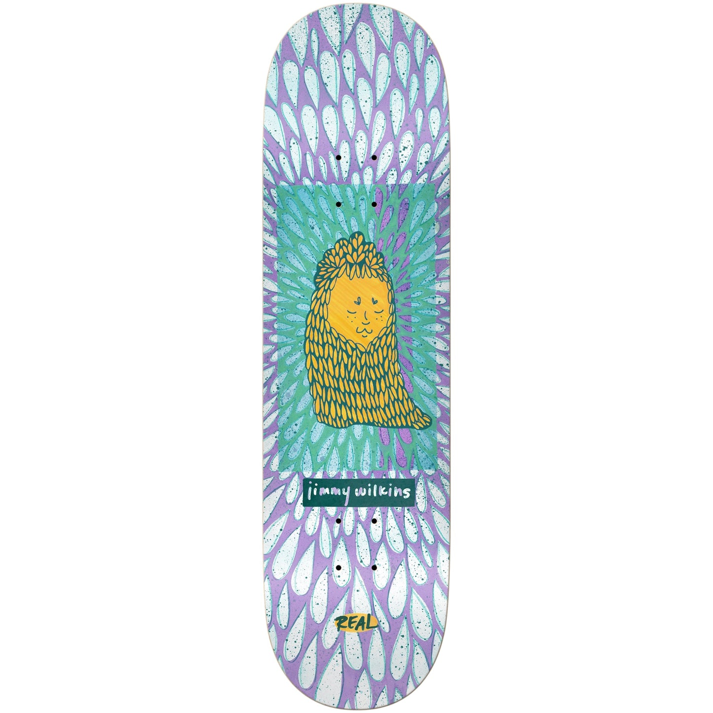 REAL SKATEBOARDS WILKINS ECHOES DECK 8.5