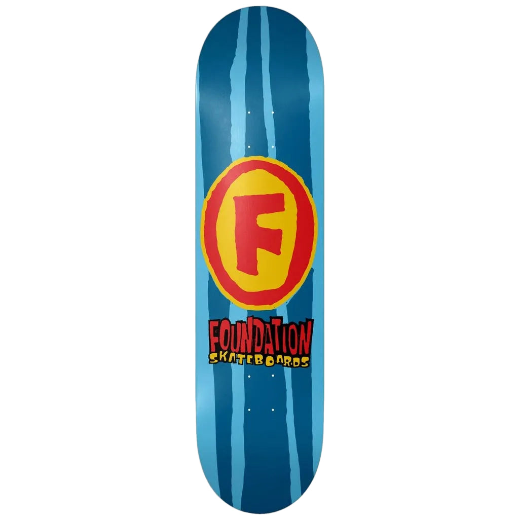 FOUNDATION SKATEBOARDS TEAM REBOOT DECK 8.0