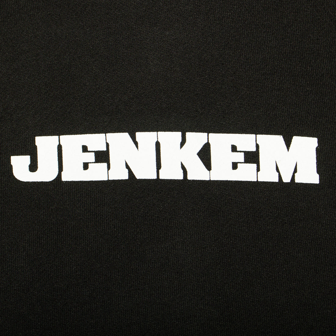JENKEM MAGAZINE CLASSIC LOGO HOODIE BLACK