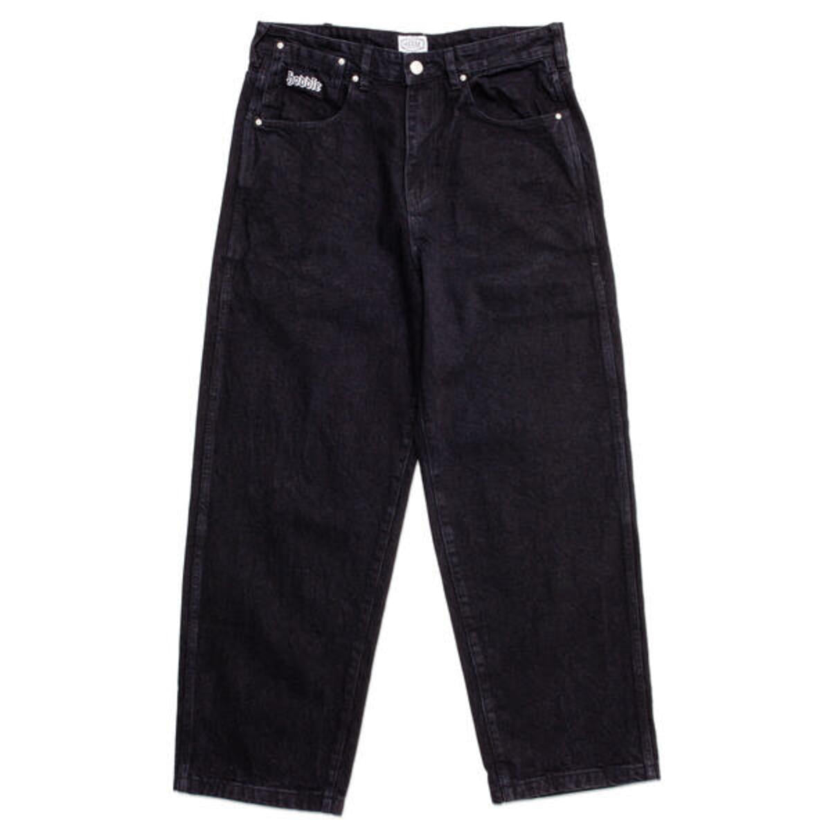 HODDLE SKATEBOARDS 12o DENIM RANGER JEAN BLACK