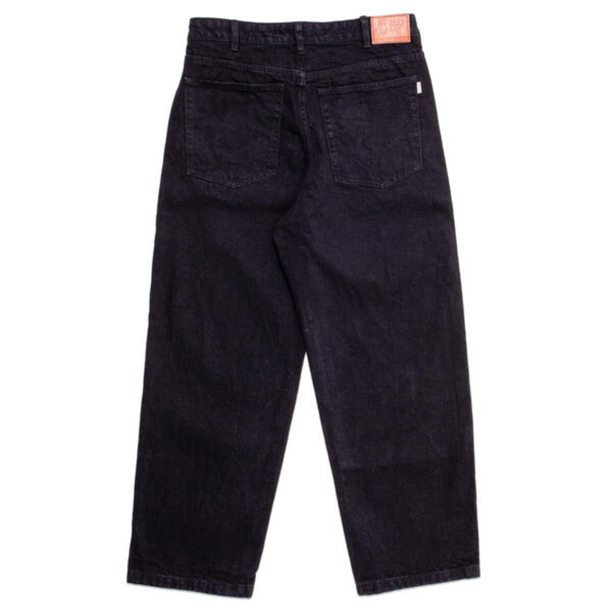 HODDLE SKATEBOARDS 12o DENIM RANGER JEAN BLACK