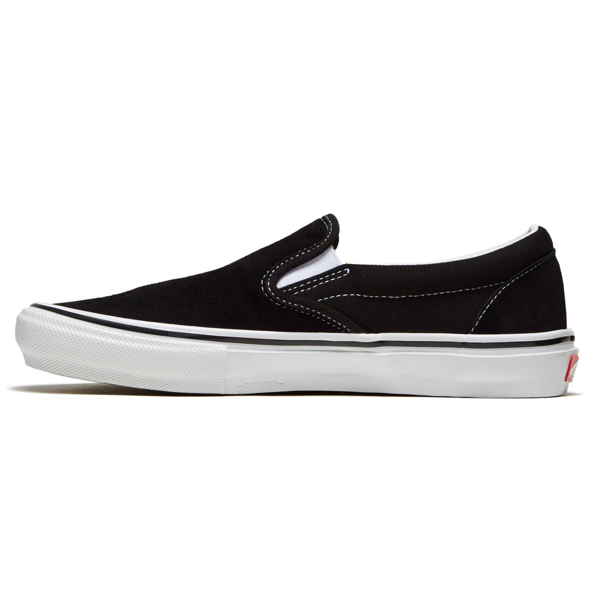 VANS SKATE SLIP ON BLACK/WHITE