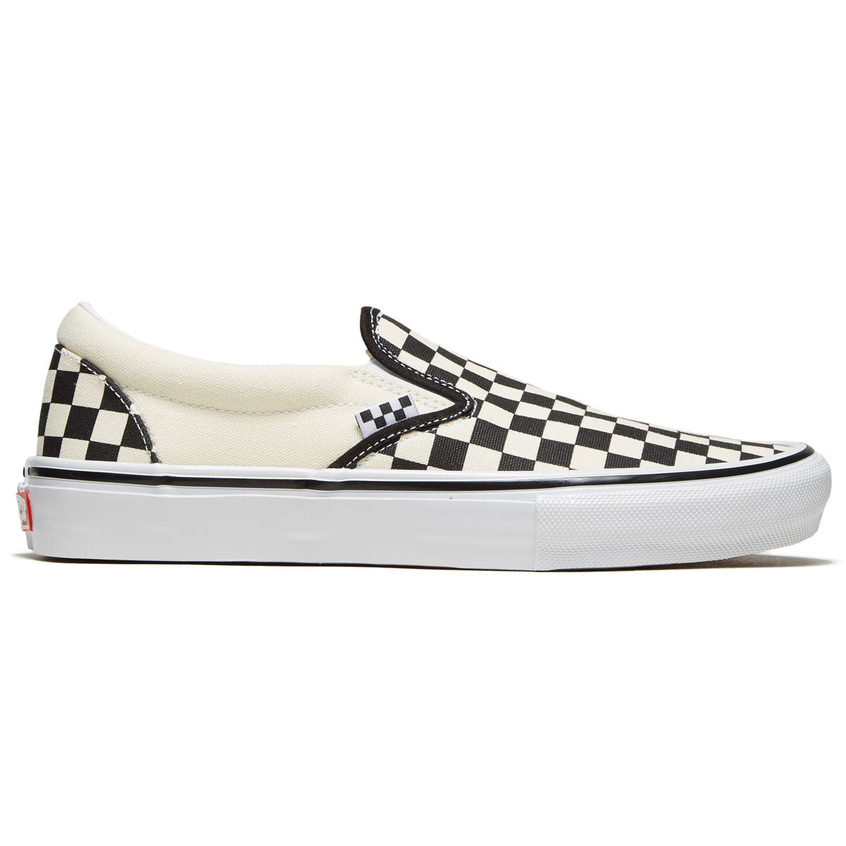 VANS SKATE SLIP ON CHECKERBOARD BLACK/OFF WHITE
