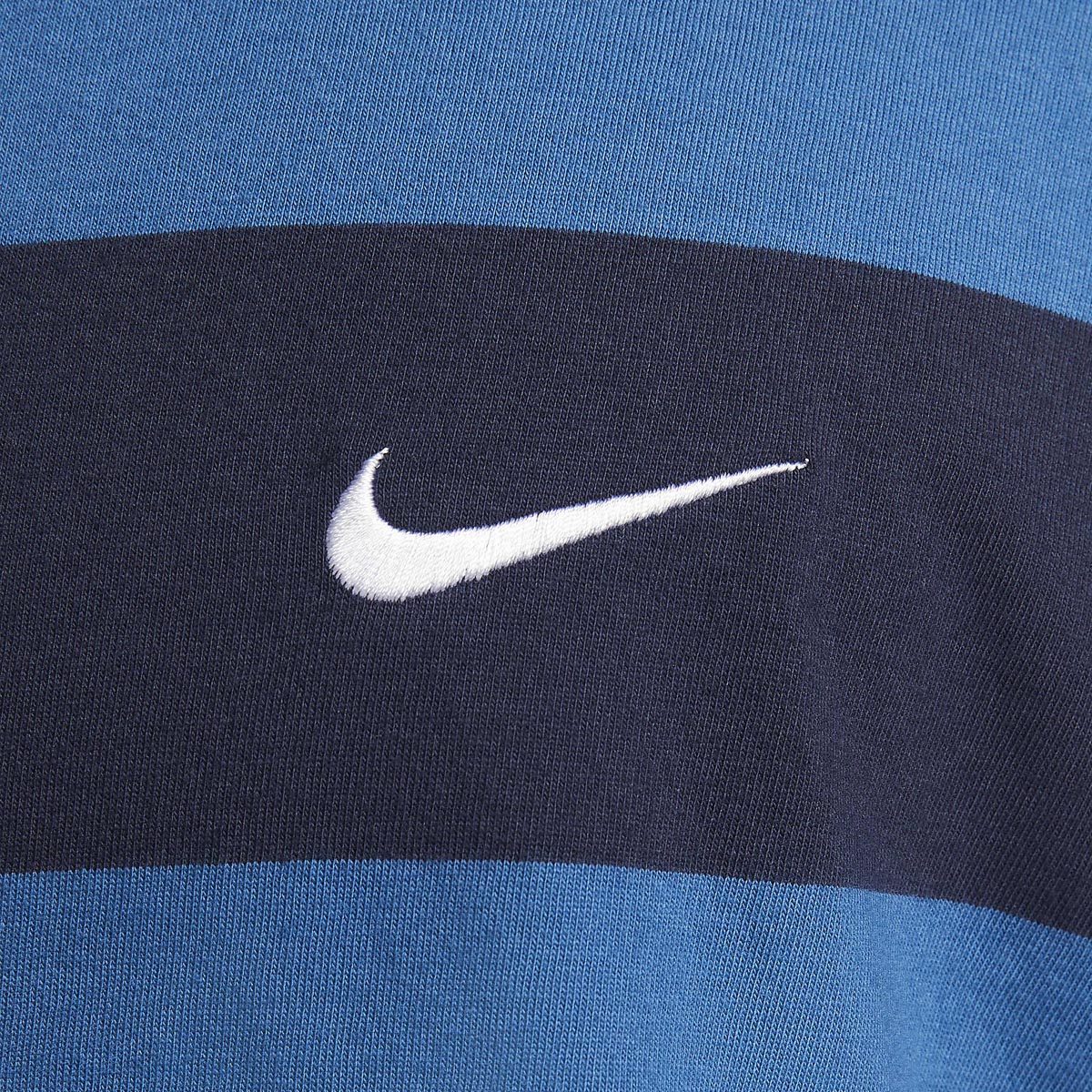 NIKE SB APPAREL STRIPED NAVY/BLACK TEE