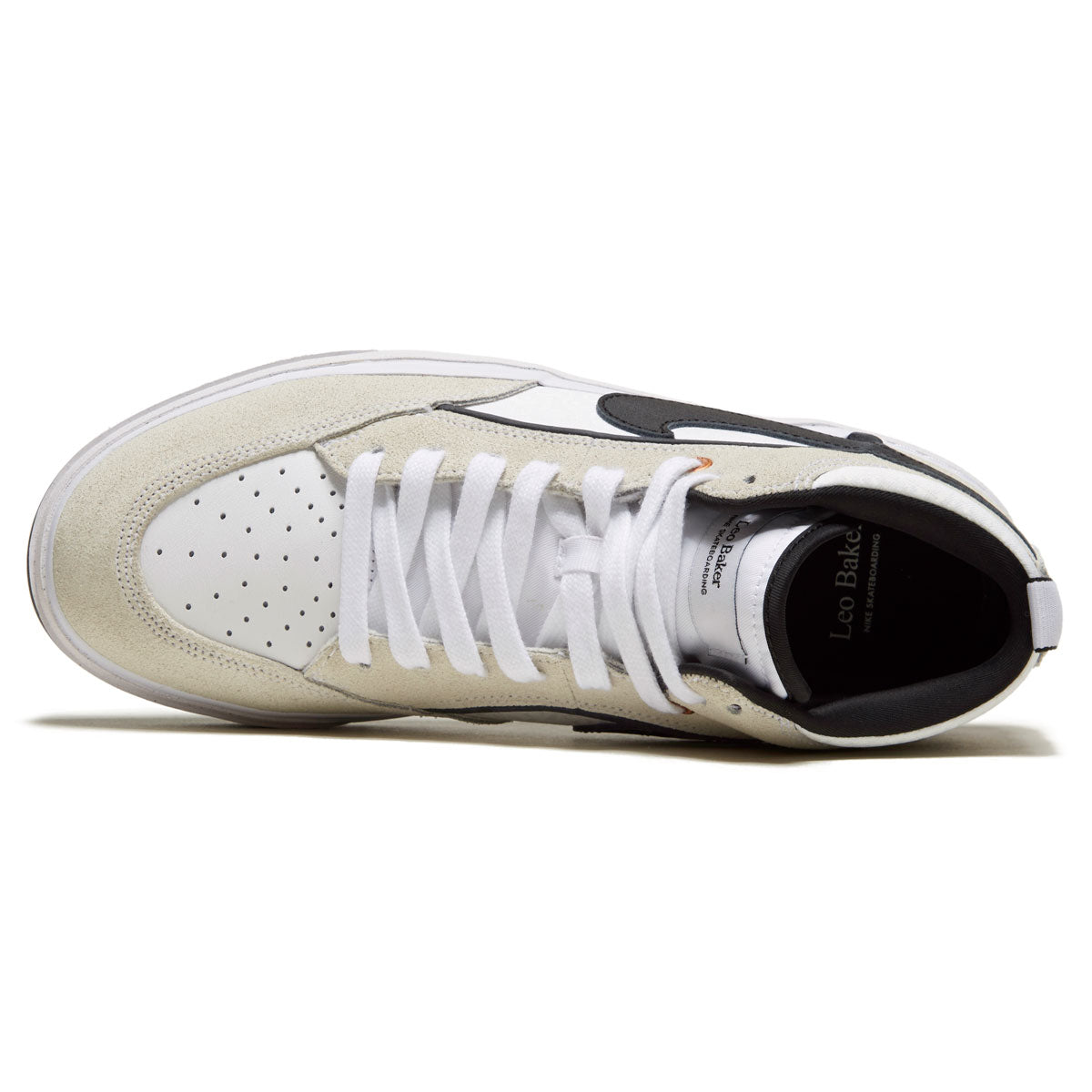 NIKE SB REACT LEO WHITE/BLACK