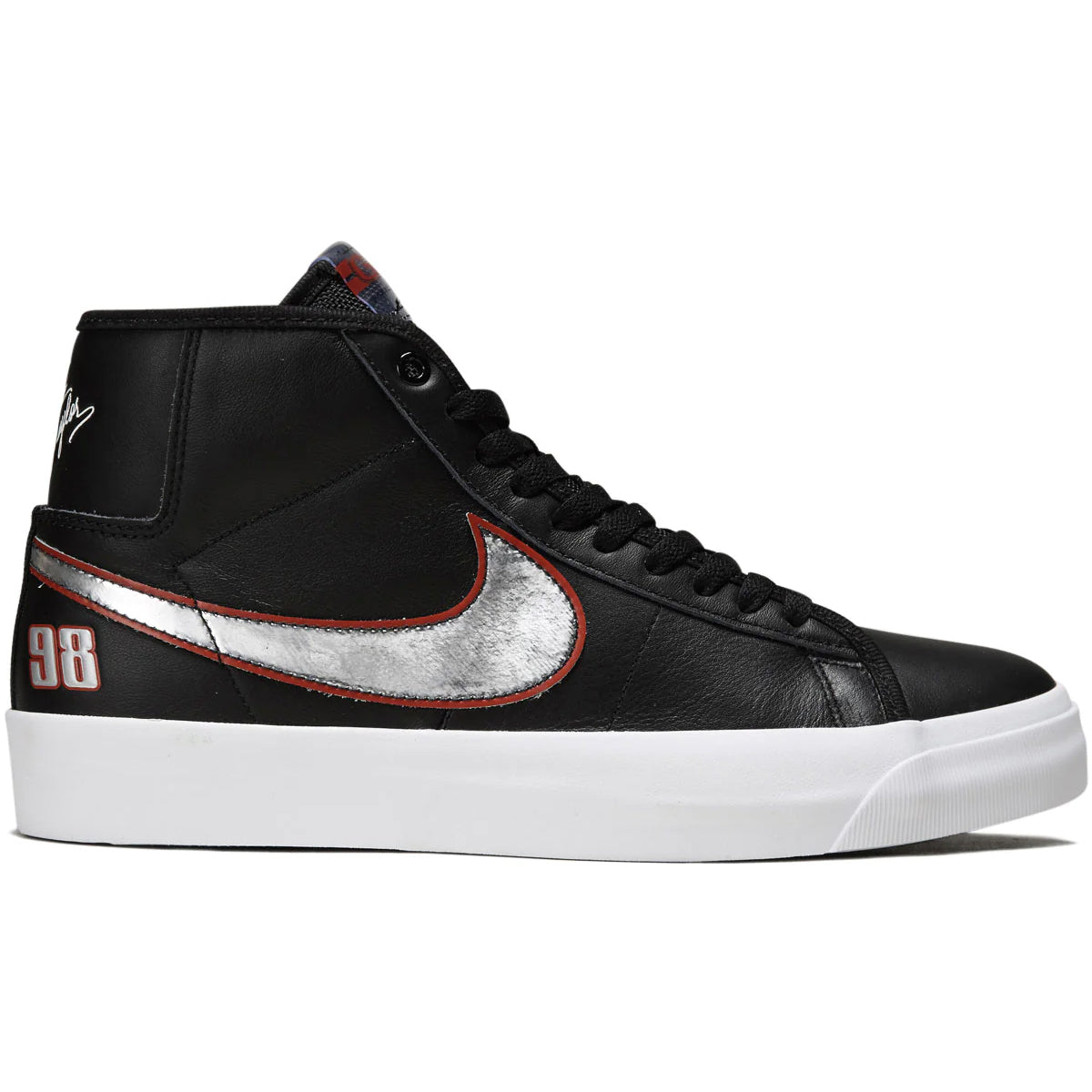 NIKE SB GT BLAZER MID PRO BLACK/SILVER